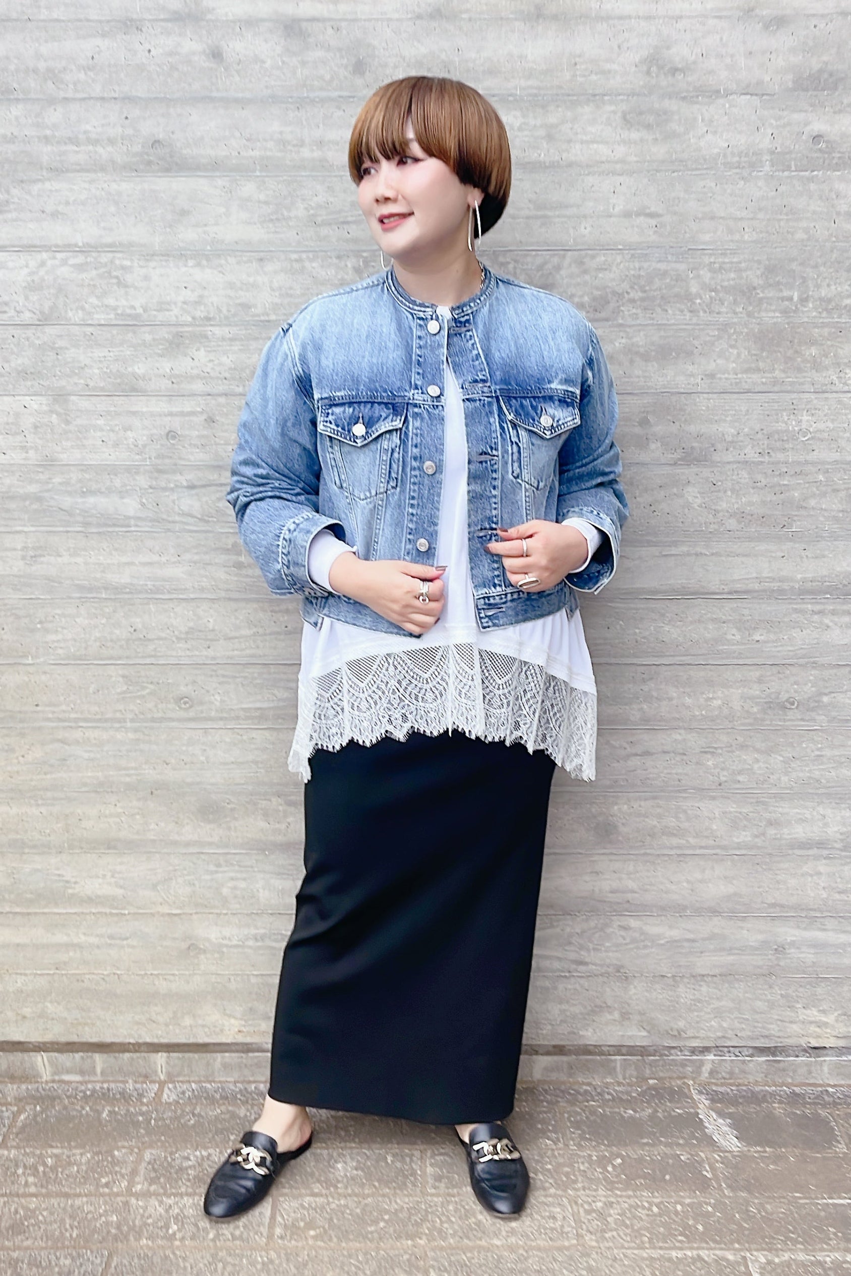 【ROSIEE】大人可愛い裾レーストップス/R780333