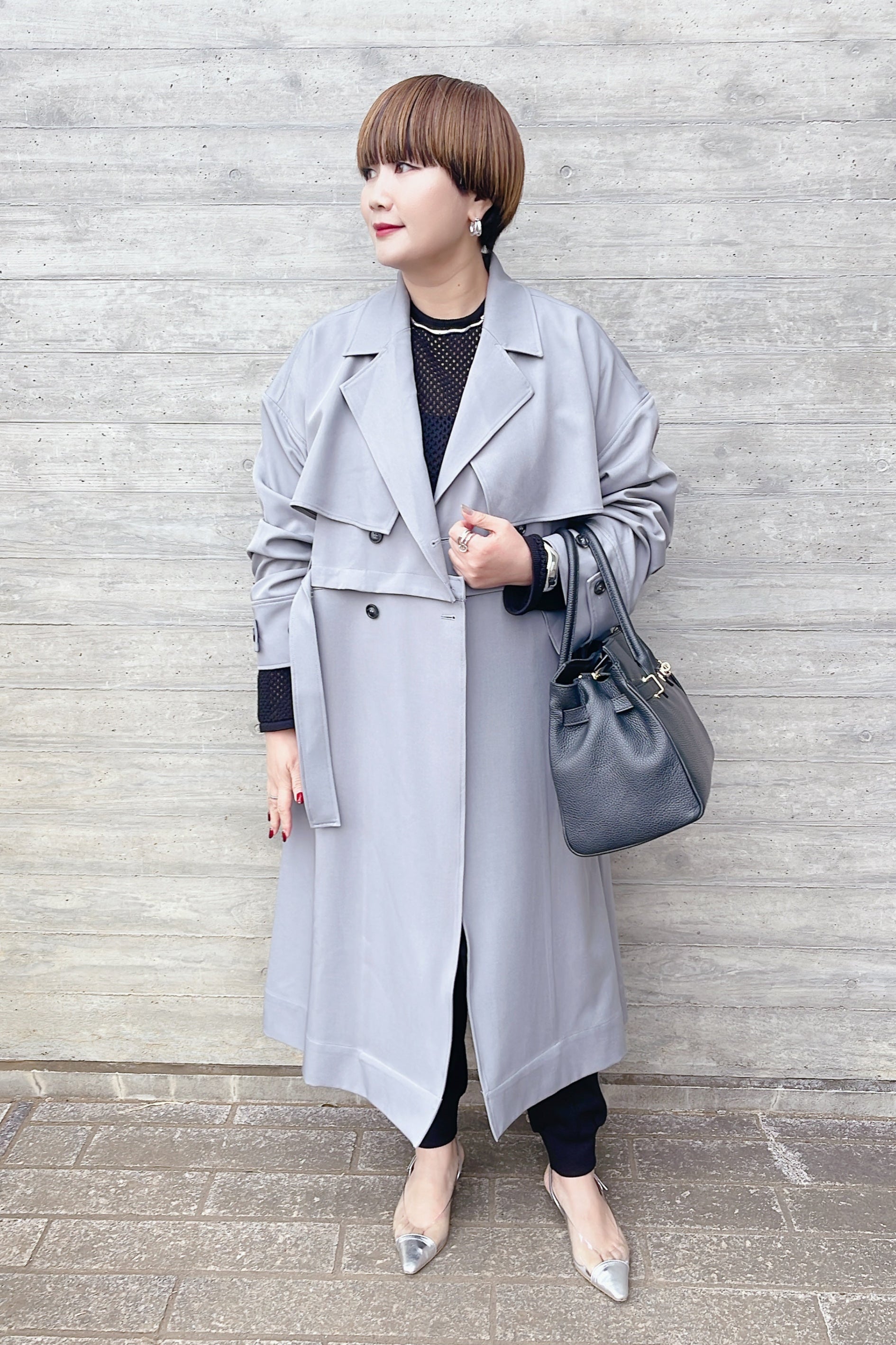 【MILLELA FIRENZE】金具付きレザートートバッグ/10280522