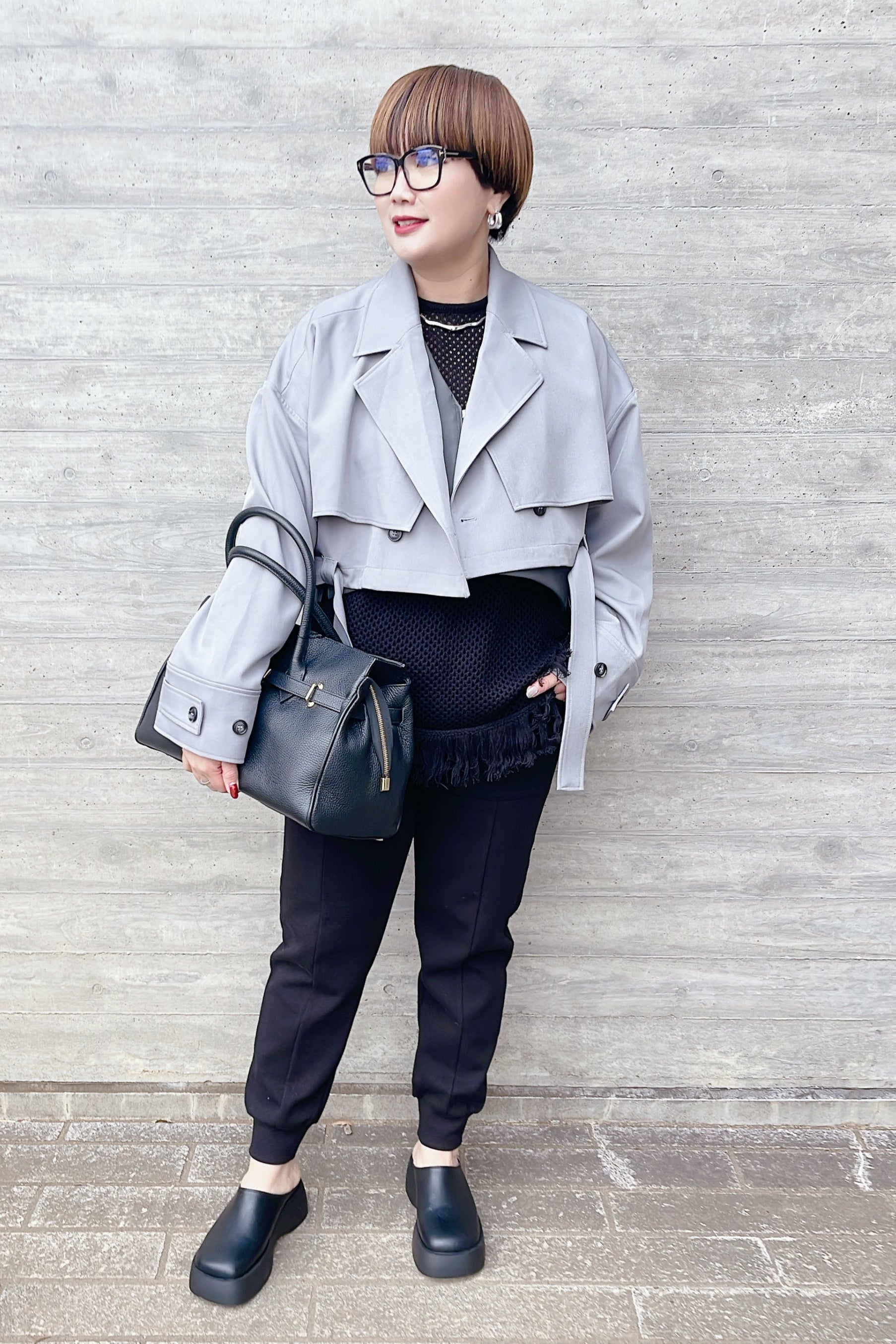 【MILLELA FIRENZE】金具付きレザートートバッグ/10280522