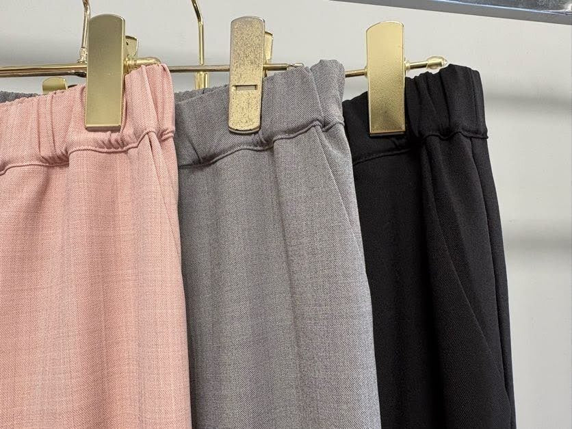 【MARGAUX VINTAGEO】テーパードスリットパンツ/MG PT-27018-S