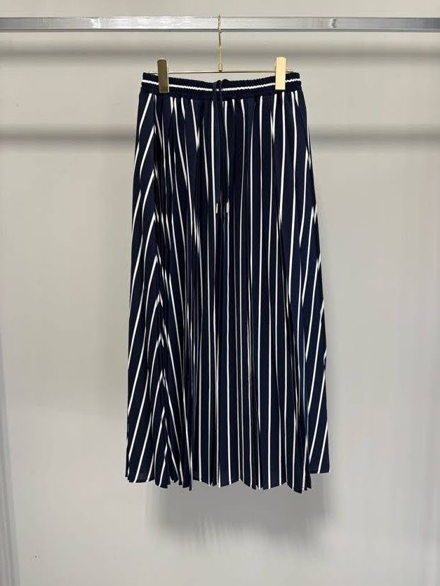 【MARGAUX VINTAGEO】ストライププリーツスカート/MG SK-27026-S