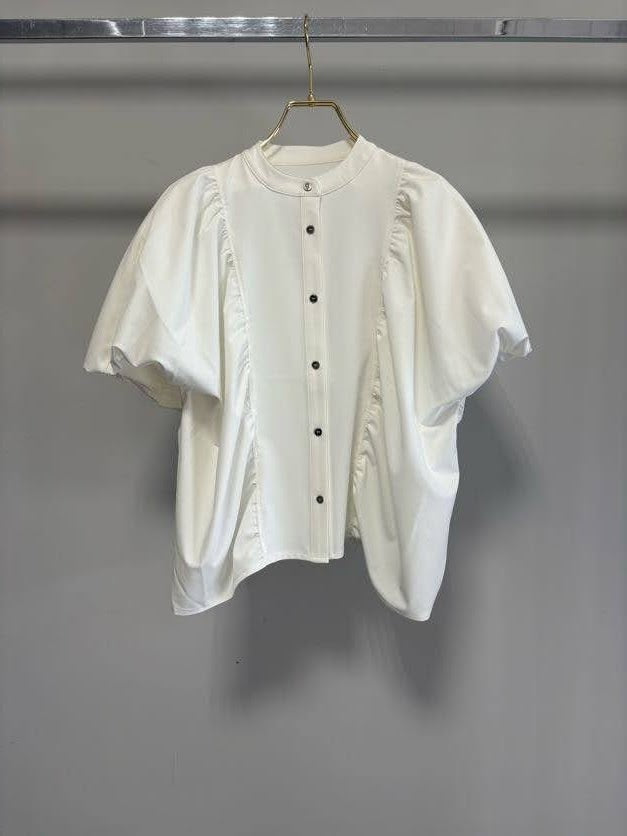 【GOOD VIEW DESIGN】ギャザーブラウス/GVD BL-27014