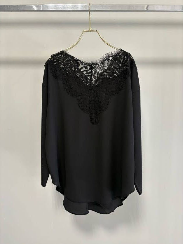【GOOD VIEW DESIGN】レースシアーブラウス/GVD BL-27016