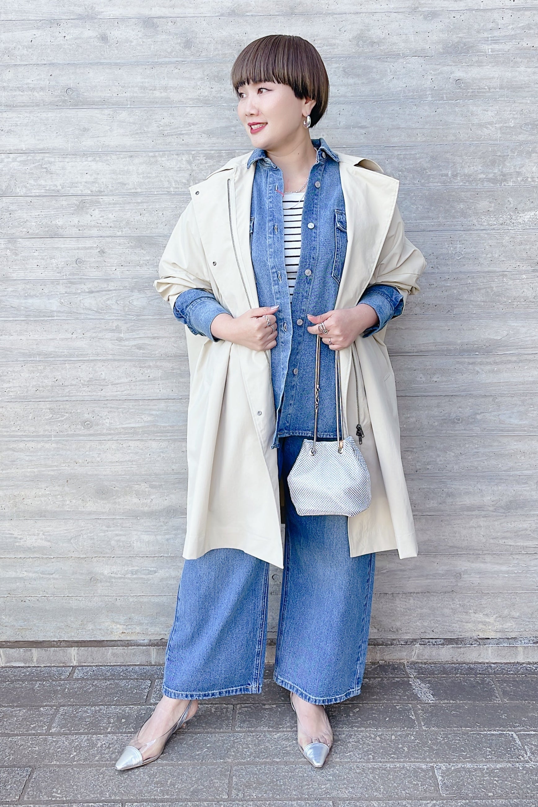 ビジューチェーンハンドバッグ FR/F402798 802798