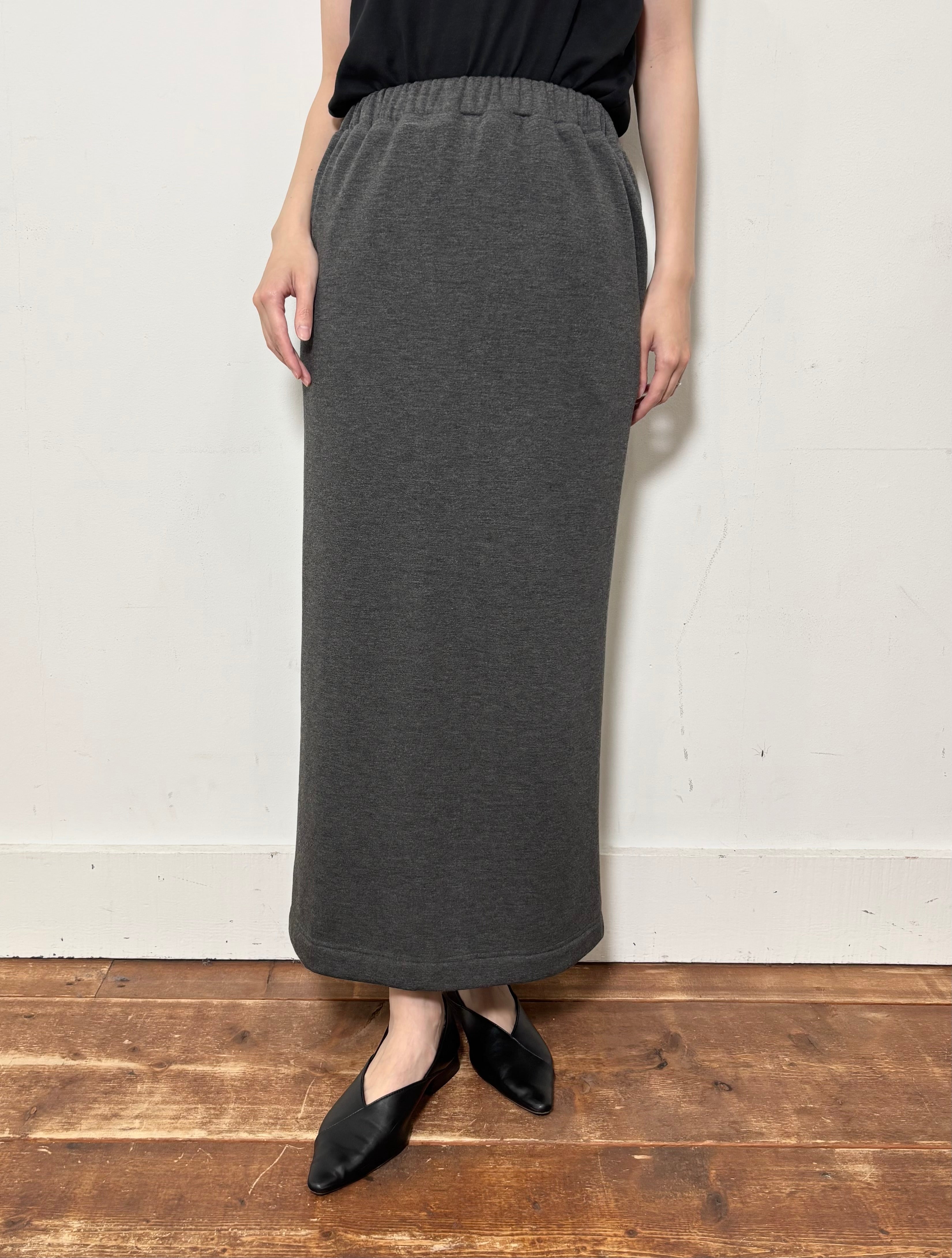 【siro de labonte】ultra warm裏起毛ペンシルスカート/R553215