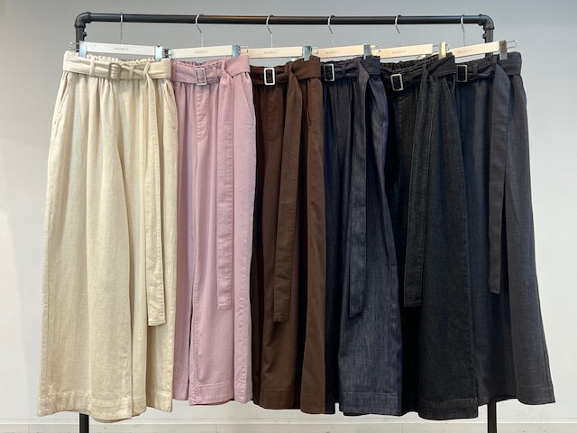 【PRIORITY】ベルトパンツ/P61061AI