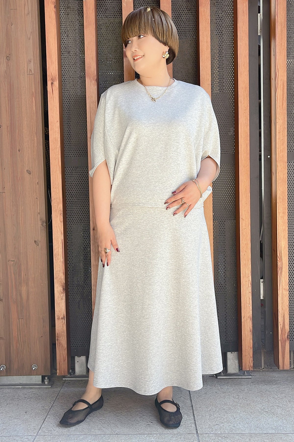 【MARGAUX VINTAGEO】フレアスカート/MG SK-27008-S
