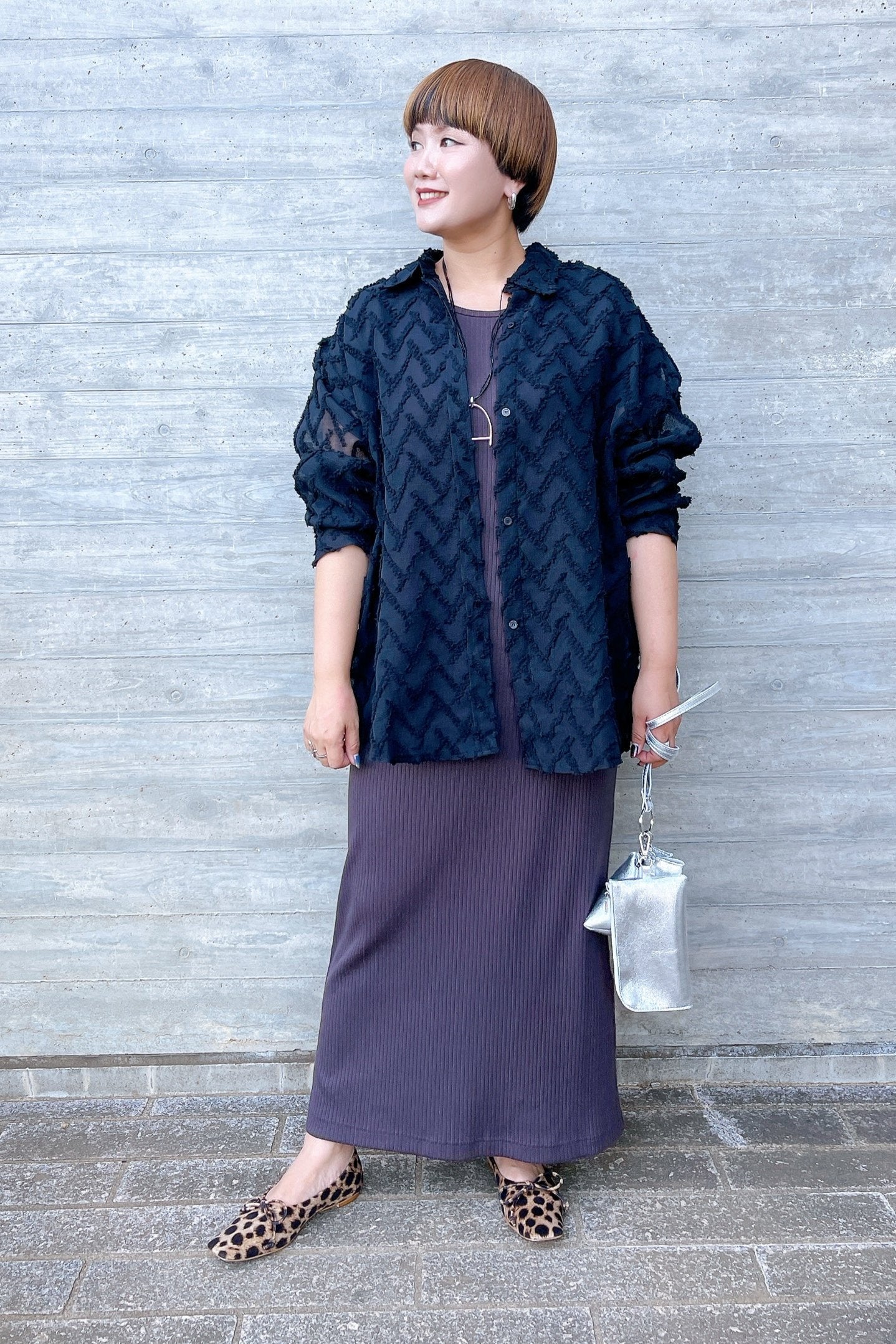 【AGAWD】シアーシャツ /2401-771222