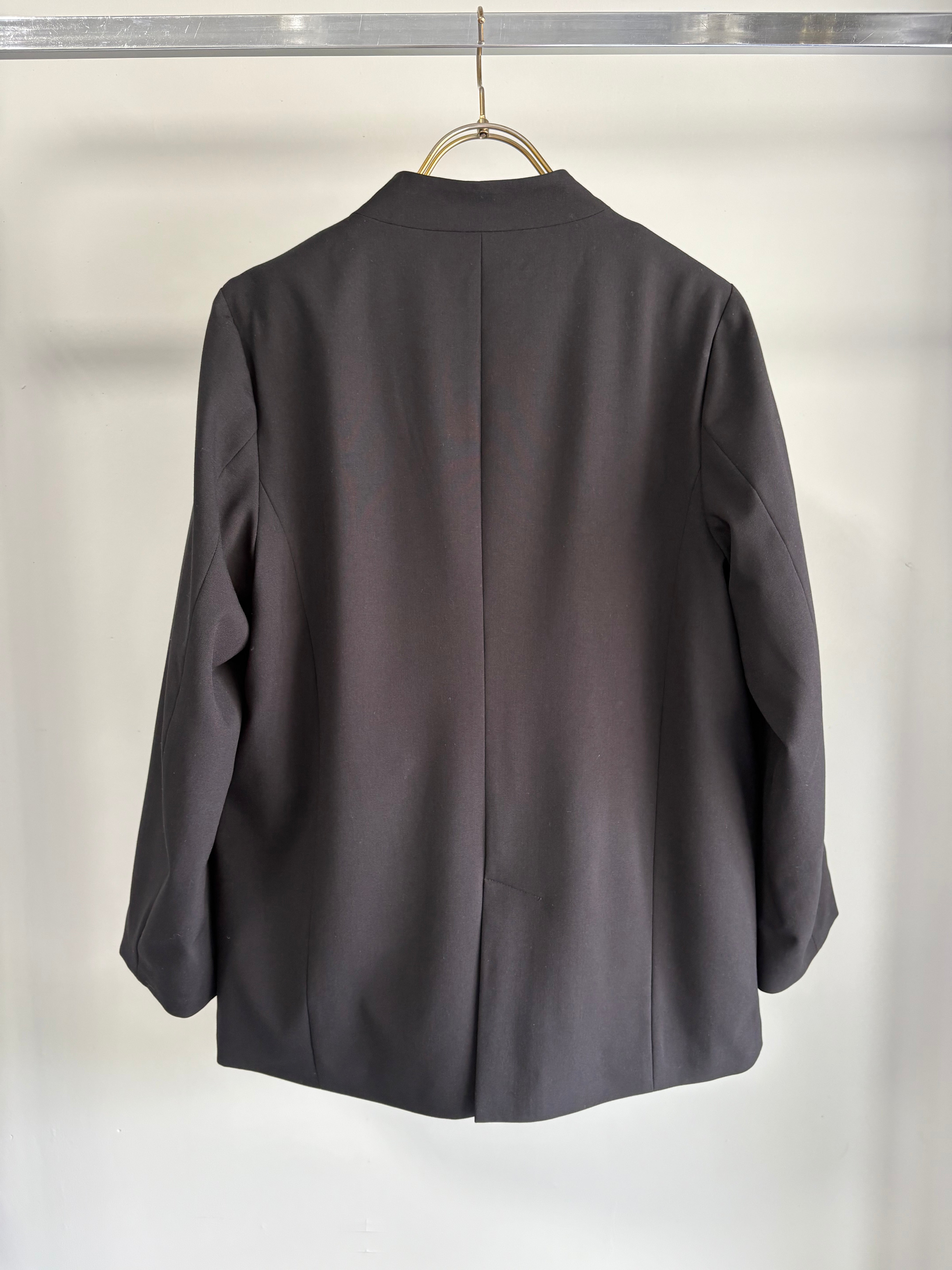 【MARGAUX VINTAGE】ショルダーパッドノーカラージャケット/MG JK-26005-S