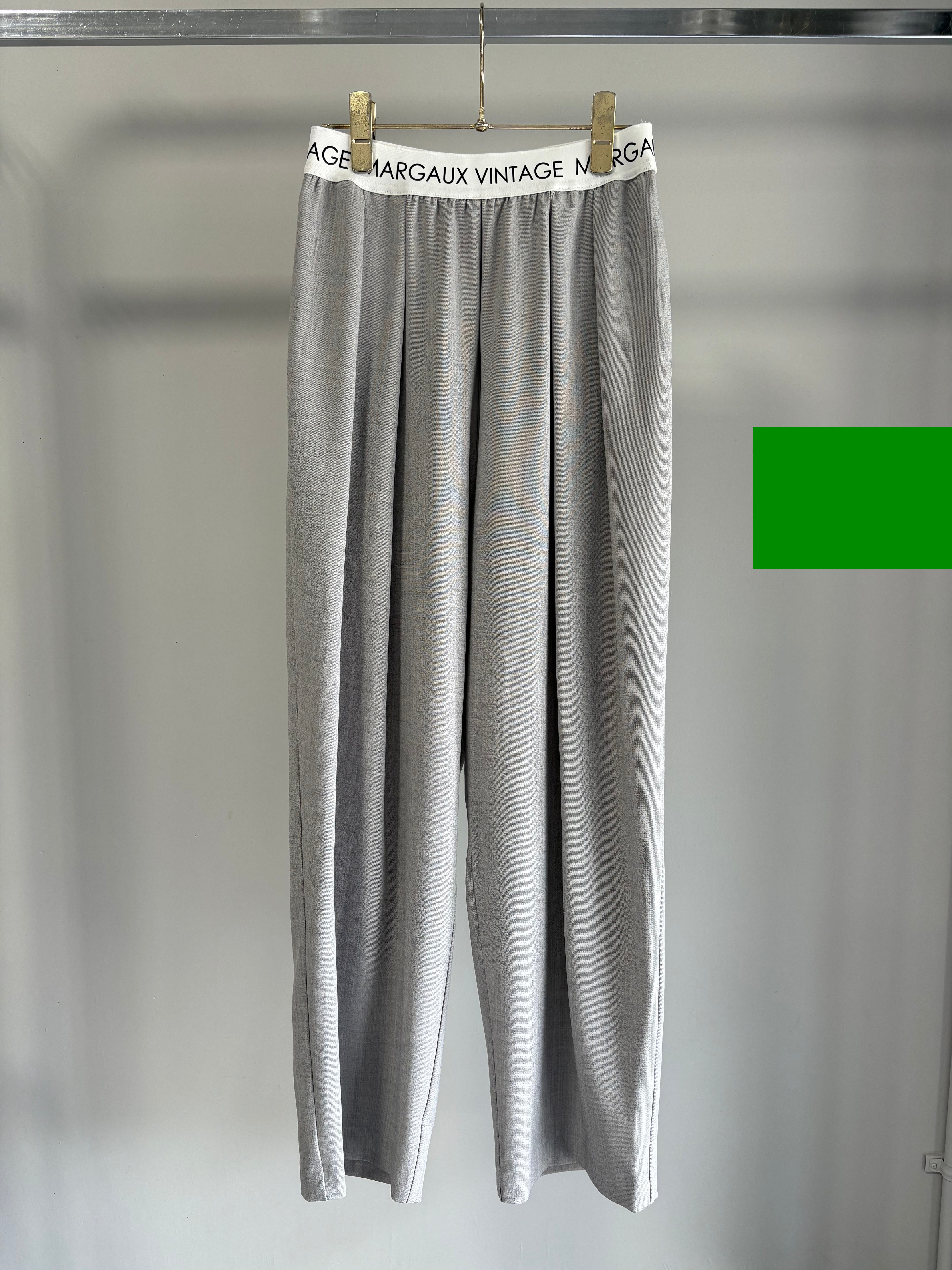 【MARGAUX VINTAGE】ウエストロゴタックパンツ/MG PT-26007-S