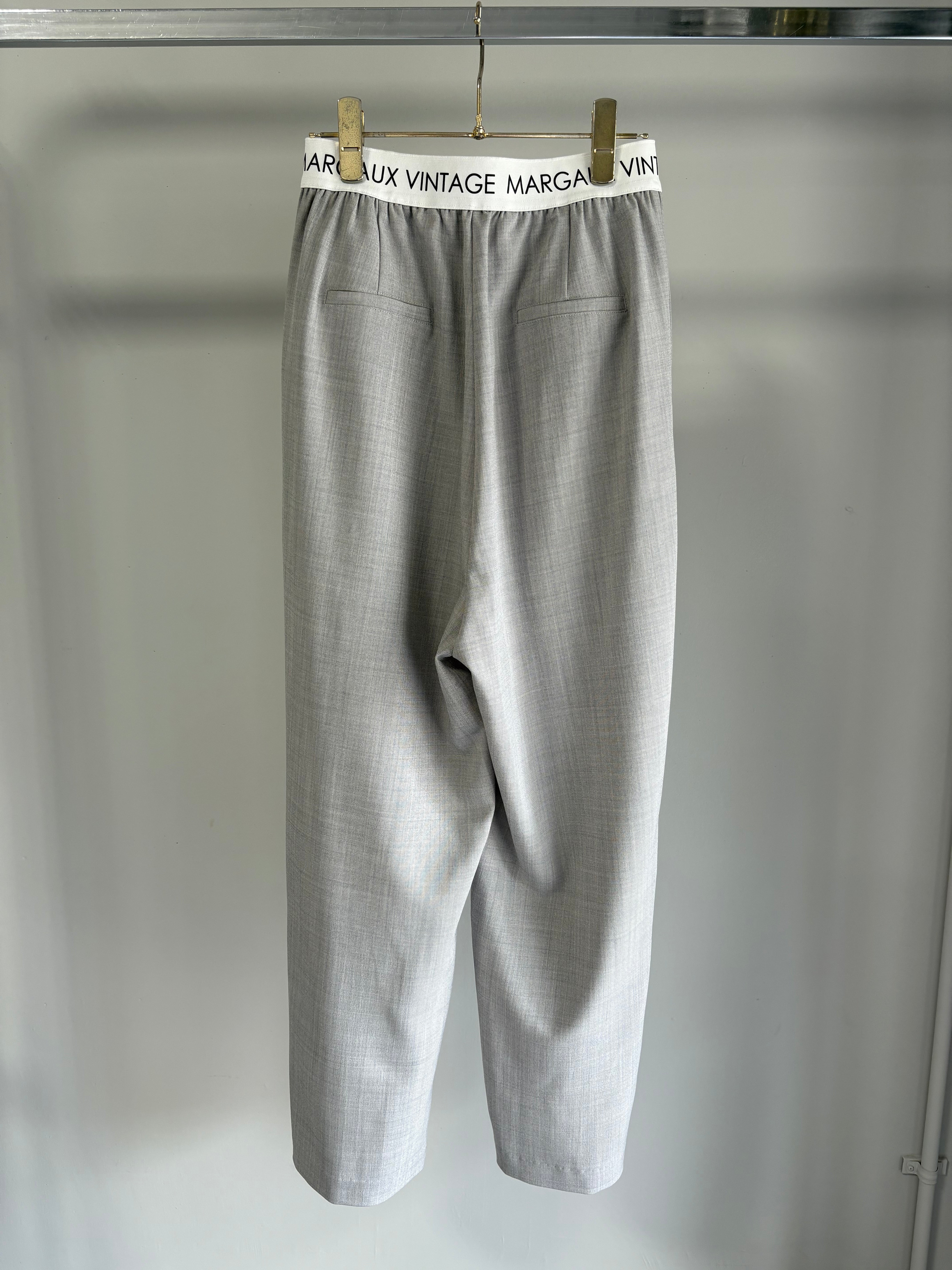 【MARGAUX VINTAGE】ウエストロゴタックパンツ/MG PT-26007-S