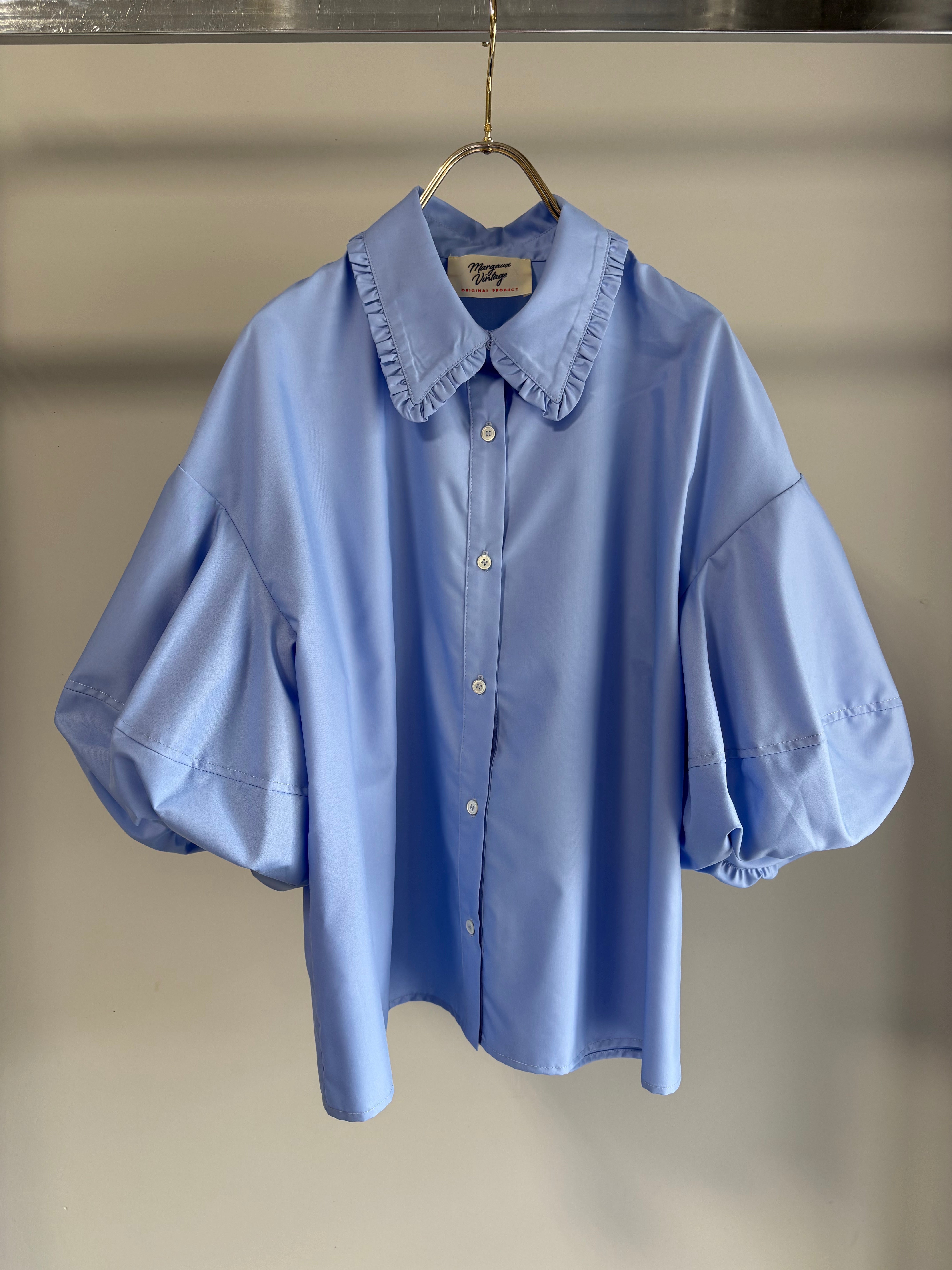 【MARGAUX VINTAGE】バルーンスリーブブラウス/MG BL-26008-S