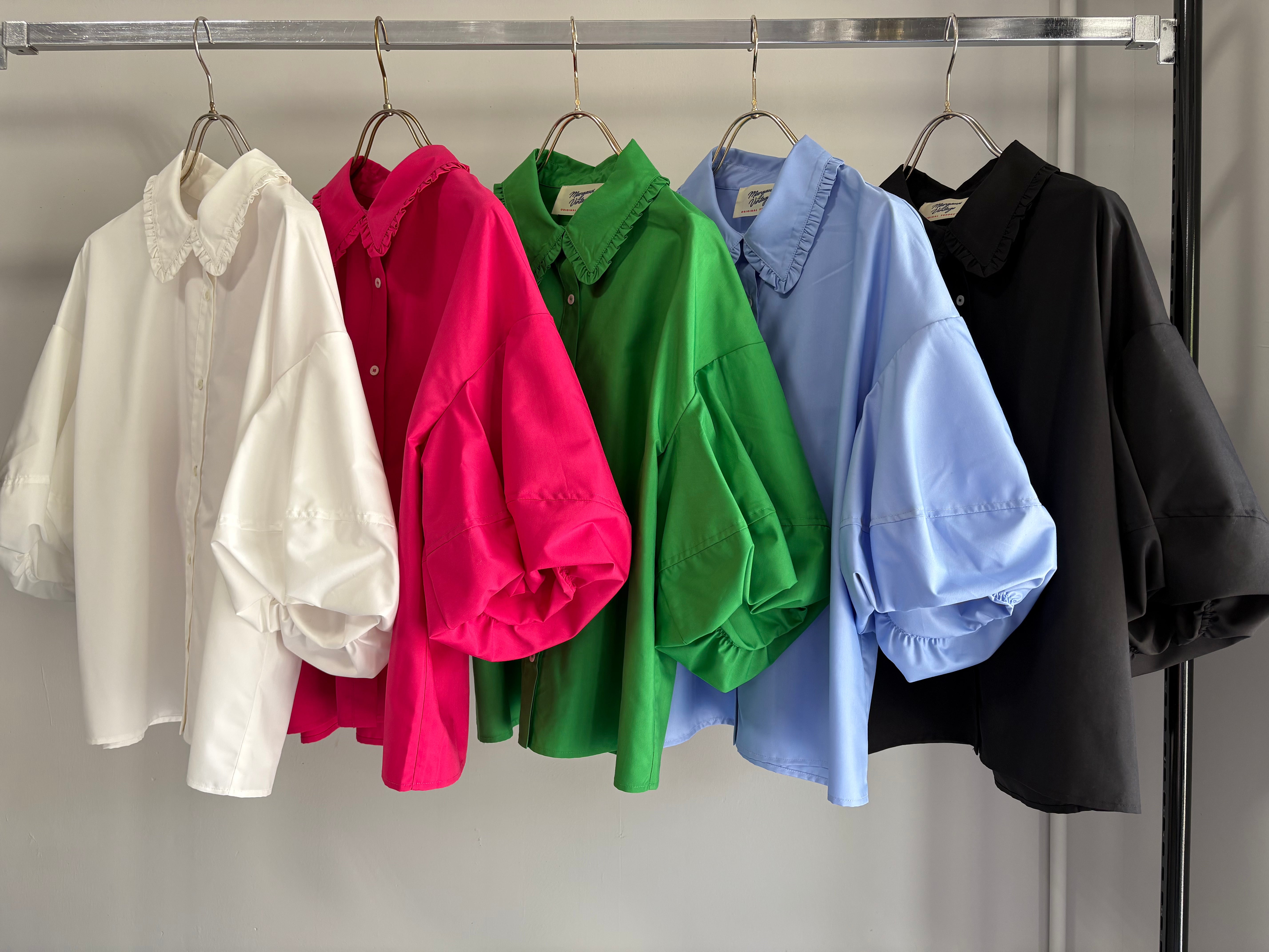 【MARGAUX VINTAGE】バルーンスリーブブラウス/MG BL-26008-S