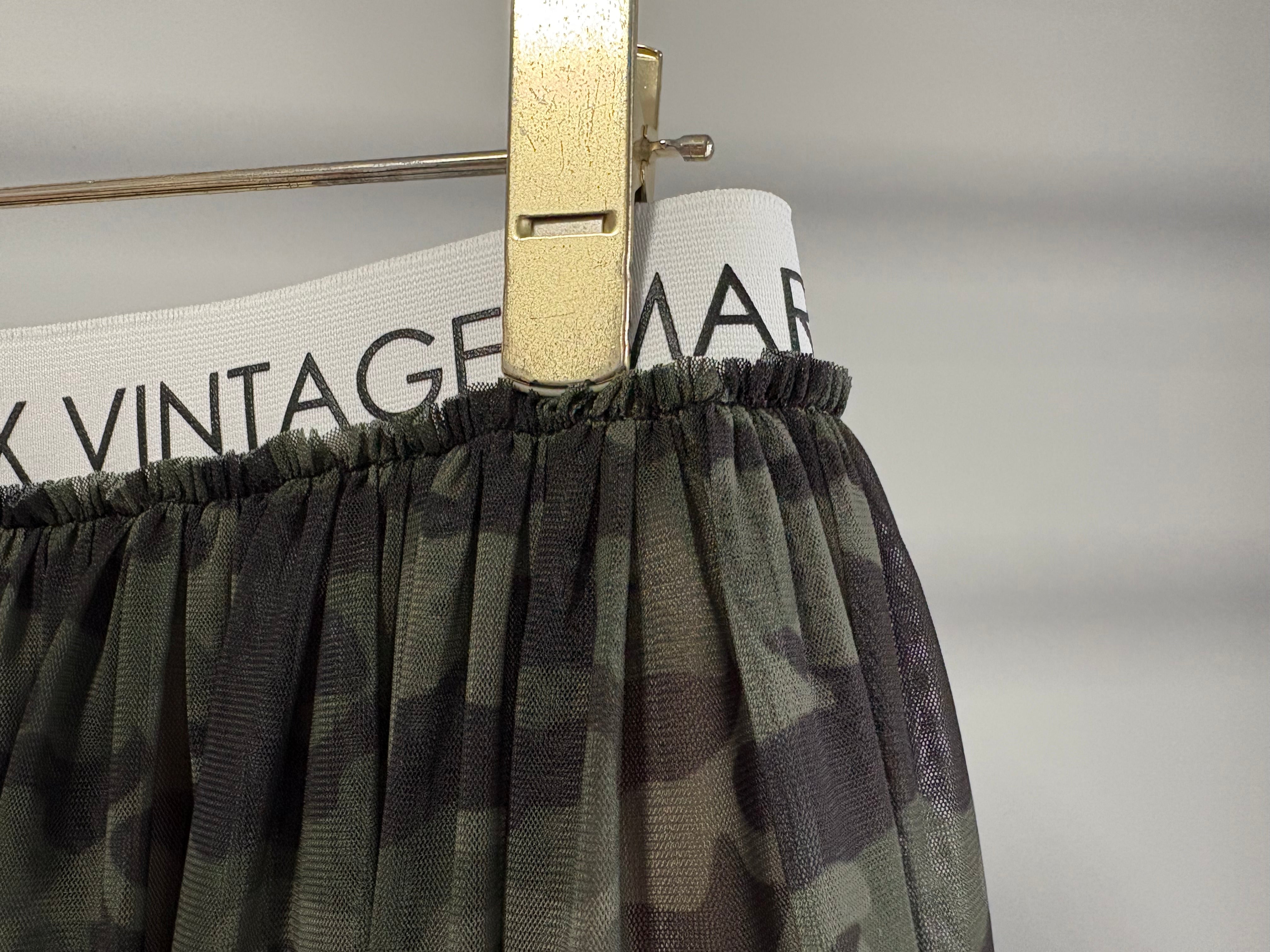【MARGAUX VINTAGE】カモフラチュールスカート/MG SK-26023-S