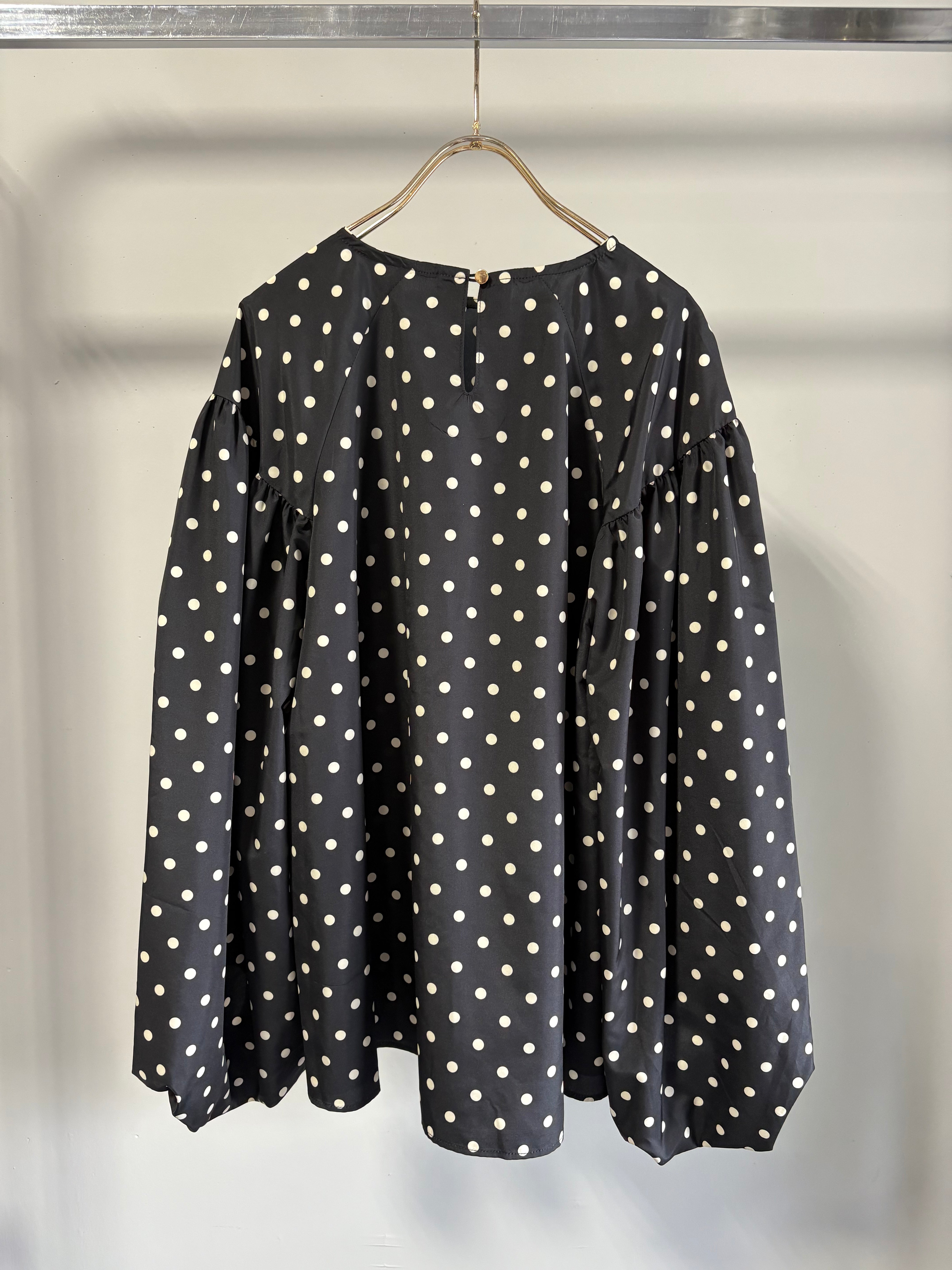 【MARGAUX VINTAGE】ドットブラウス/MG BL-26024-S