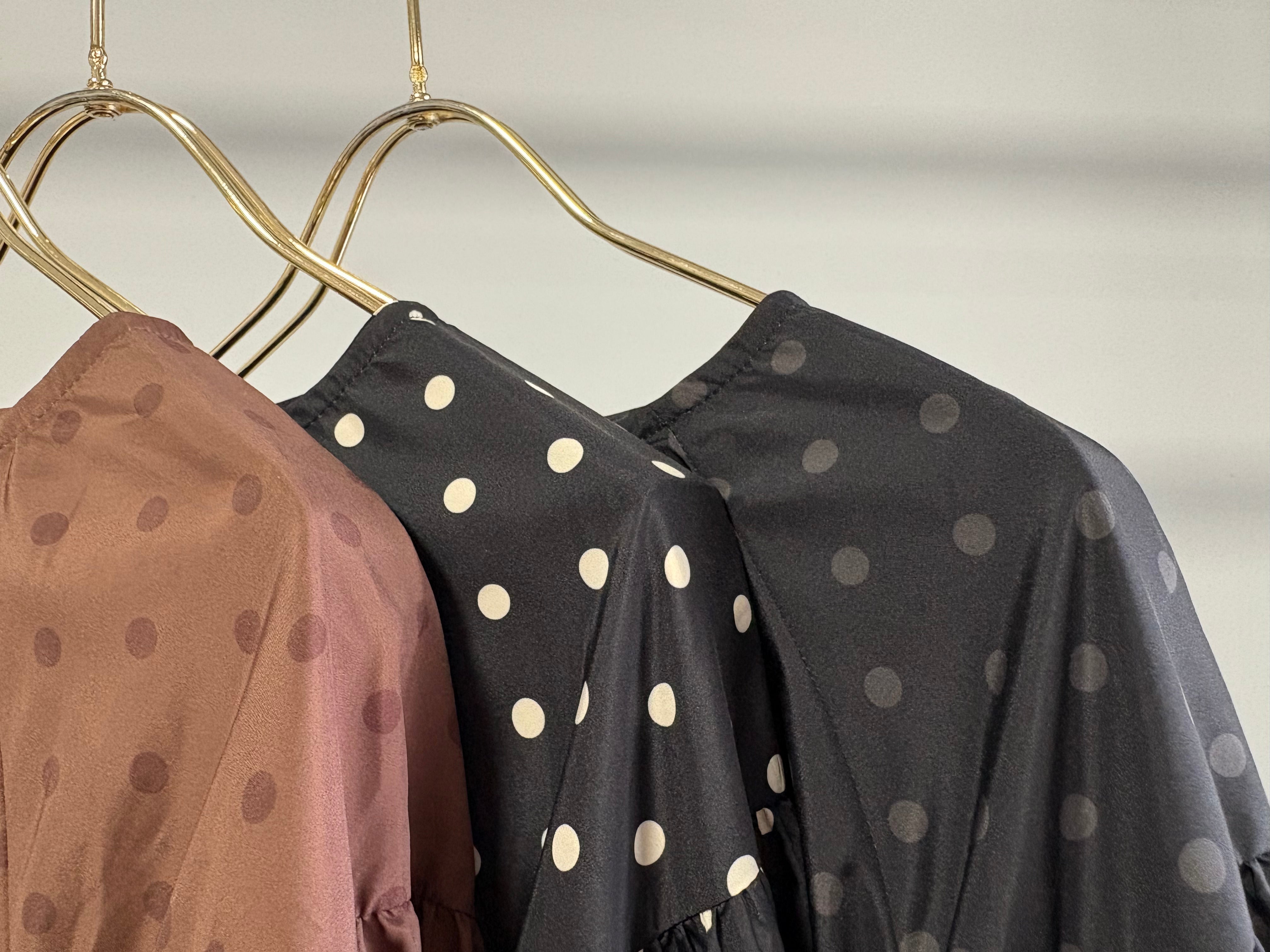 【MARGAUX VINTAGE】ドットブラウス/MG BL-26024-S