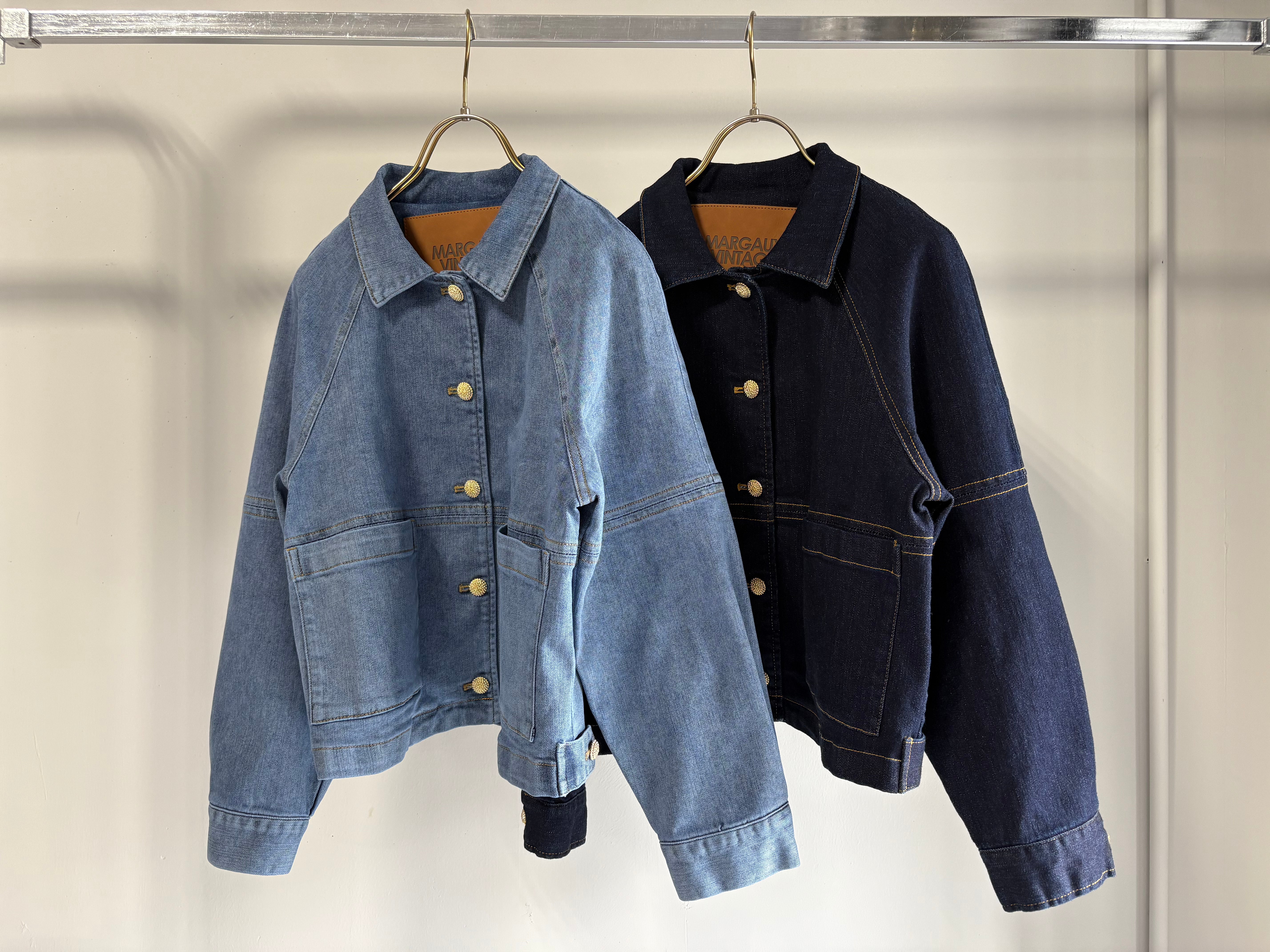 【MARGAUX VINTAGE】衿付きGジャン/MG JK-26035-S