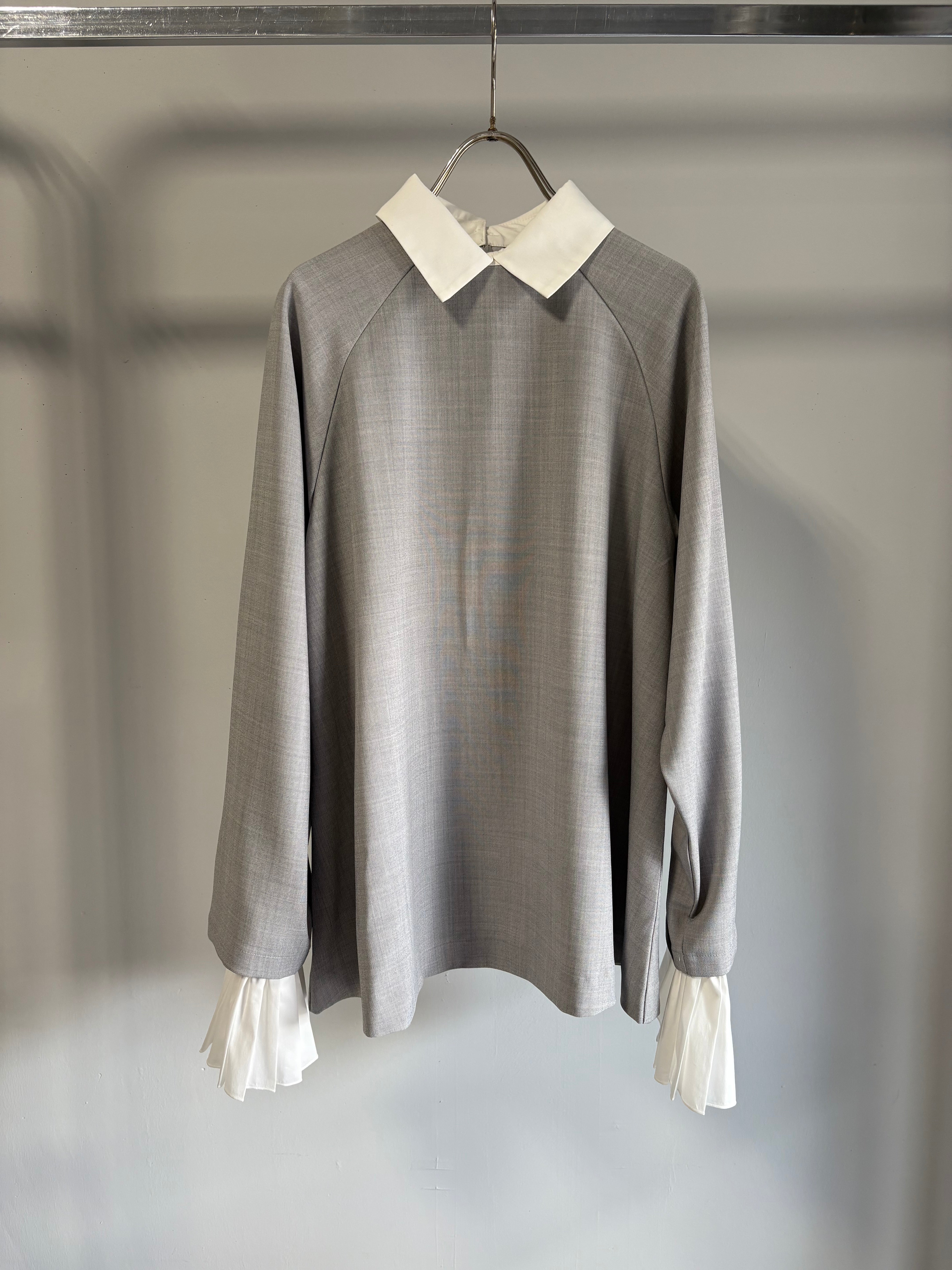 【MARGAUX VINTAGE】カフス付きブラウス/MG BL-26006-S