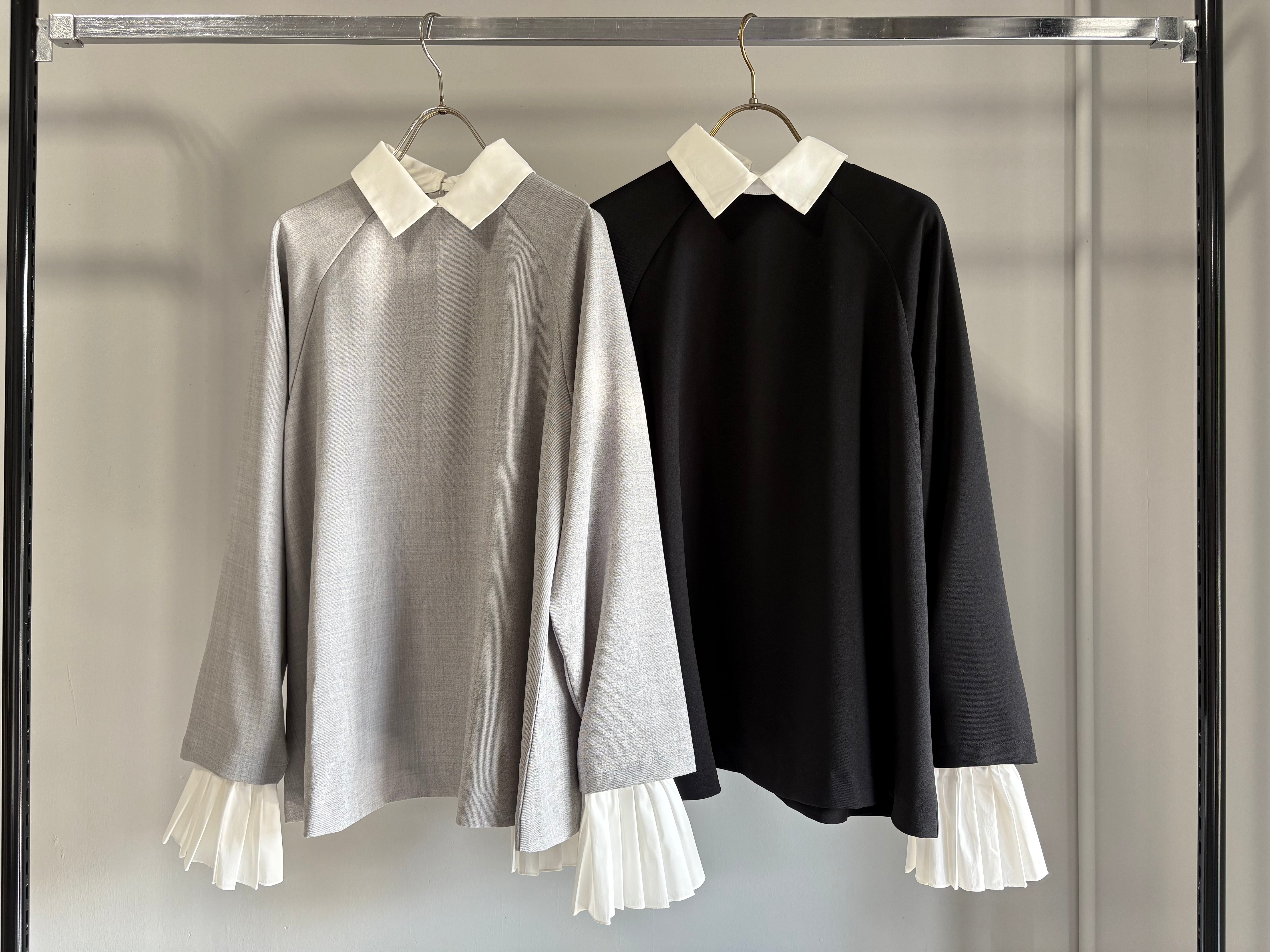 【MARGAUX VINTAGE】カフス付きブラウス/MG BL-26006-S