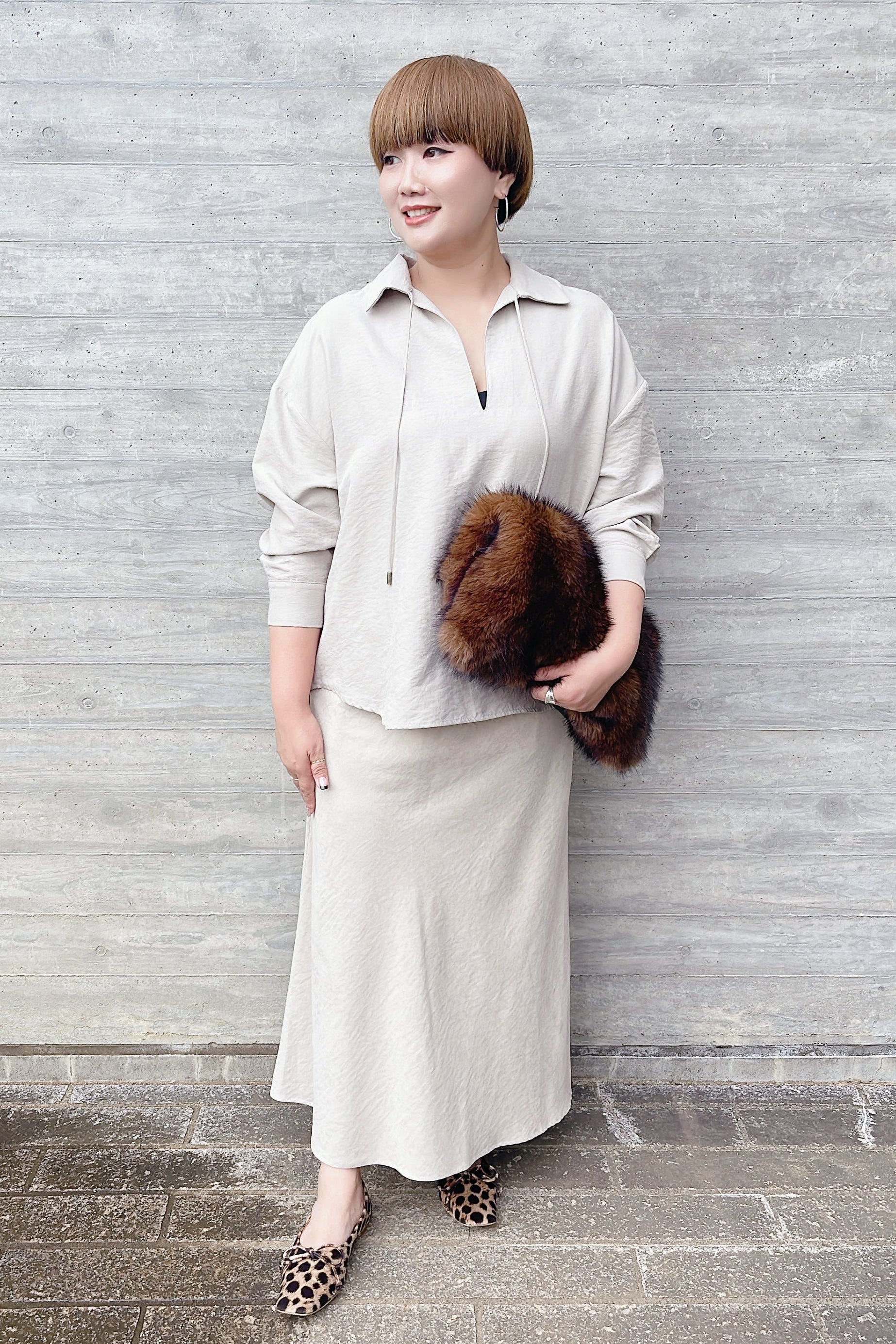 ATELIER BRUGGE】ビックエコファーバック/36AF-07