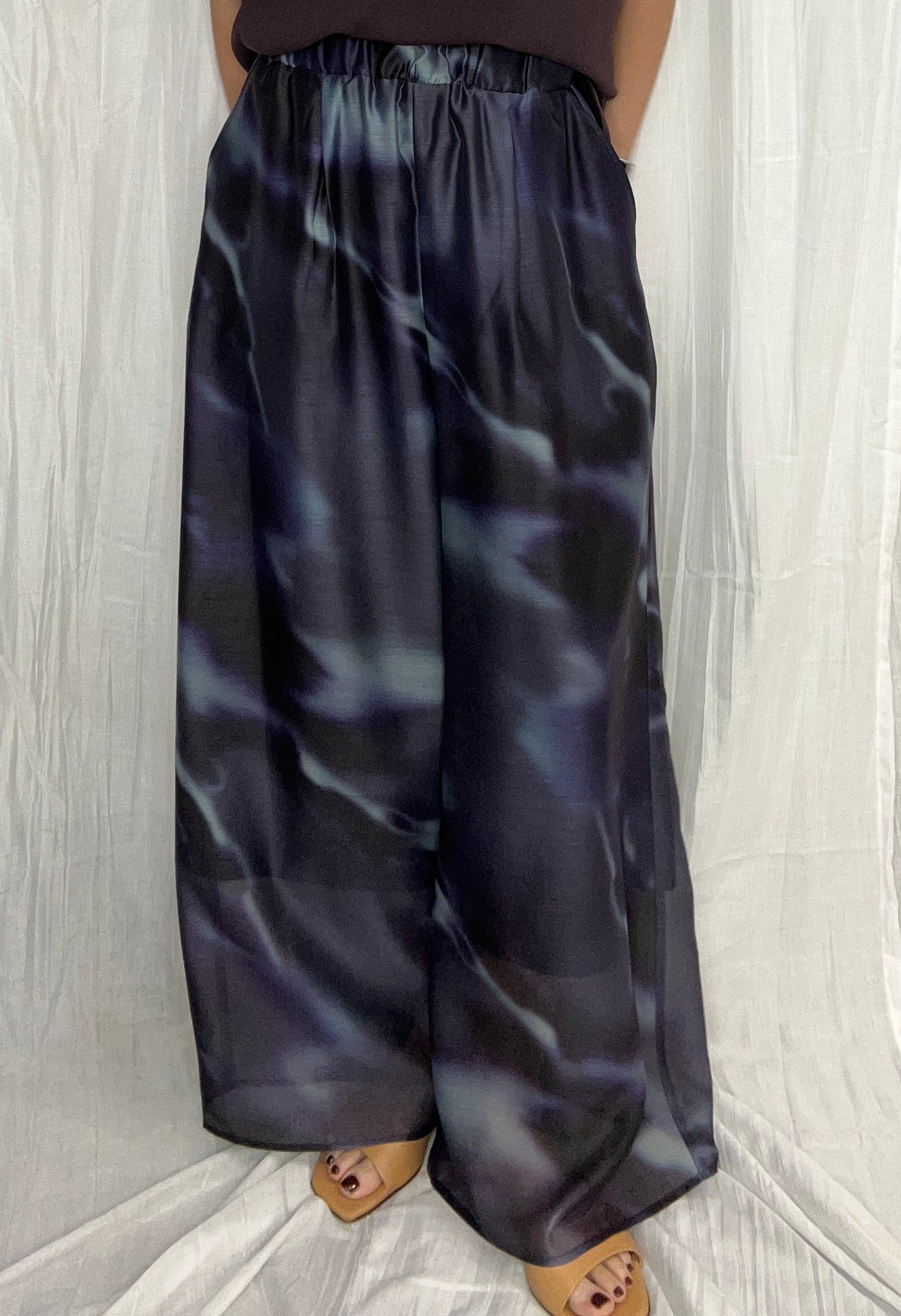 【PRIORITY】オンブレプリントパンツ/P62075LI