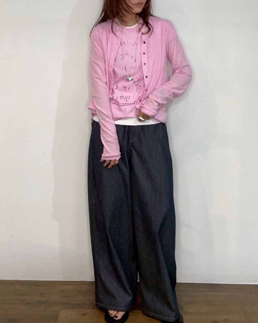 【PRIORITY】ベルトパンツ/P61061AI