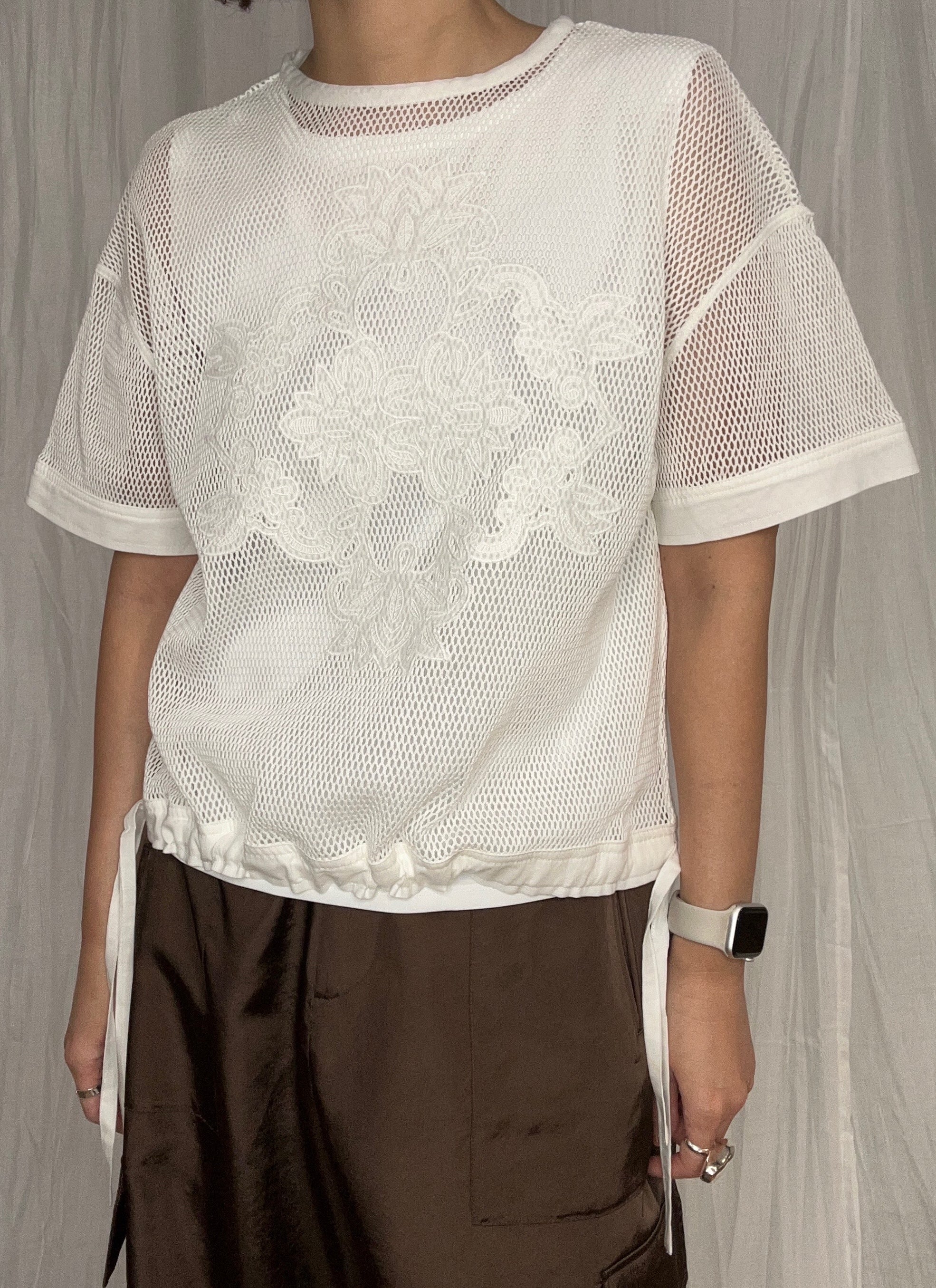 【PRIORITY】アイレットレースメッシュT/P62000KR