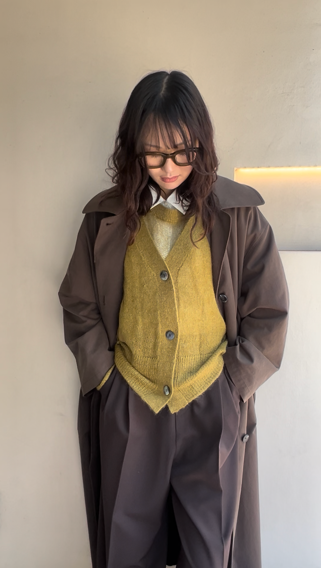 【PRIORITY】キッドモヘアシアーニット/P66114KR