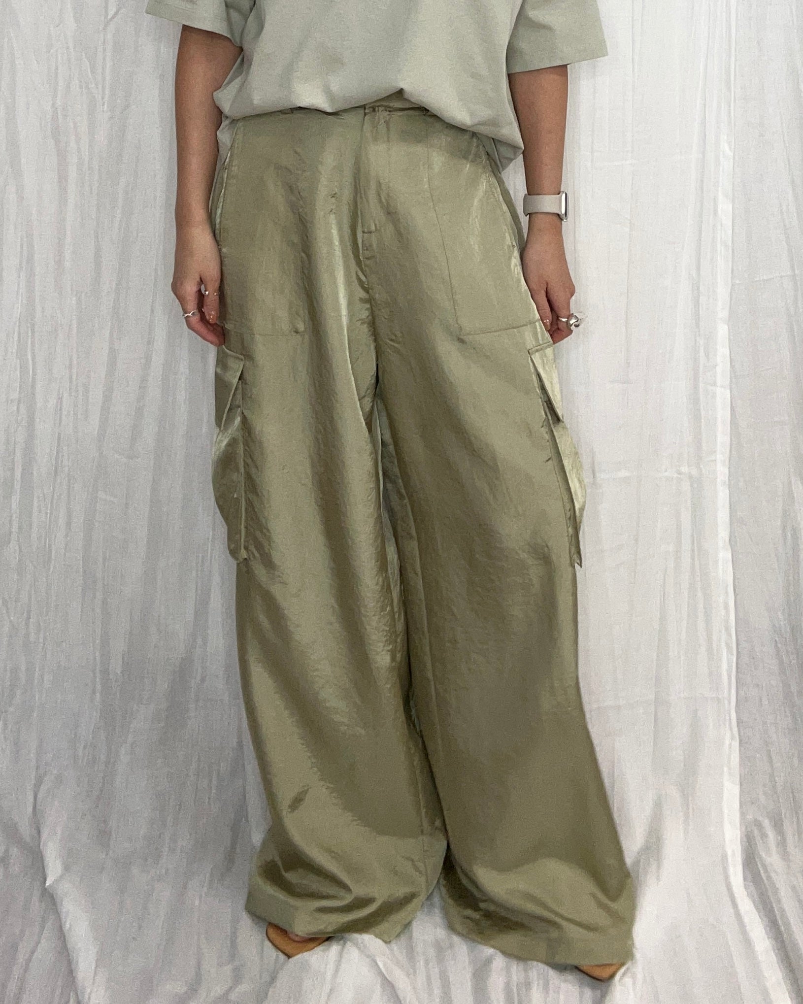 【PRIORITY】シルキーワークパンツ/P62071LI