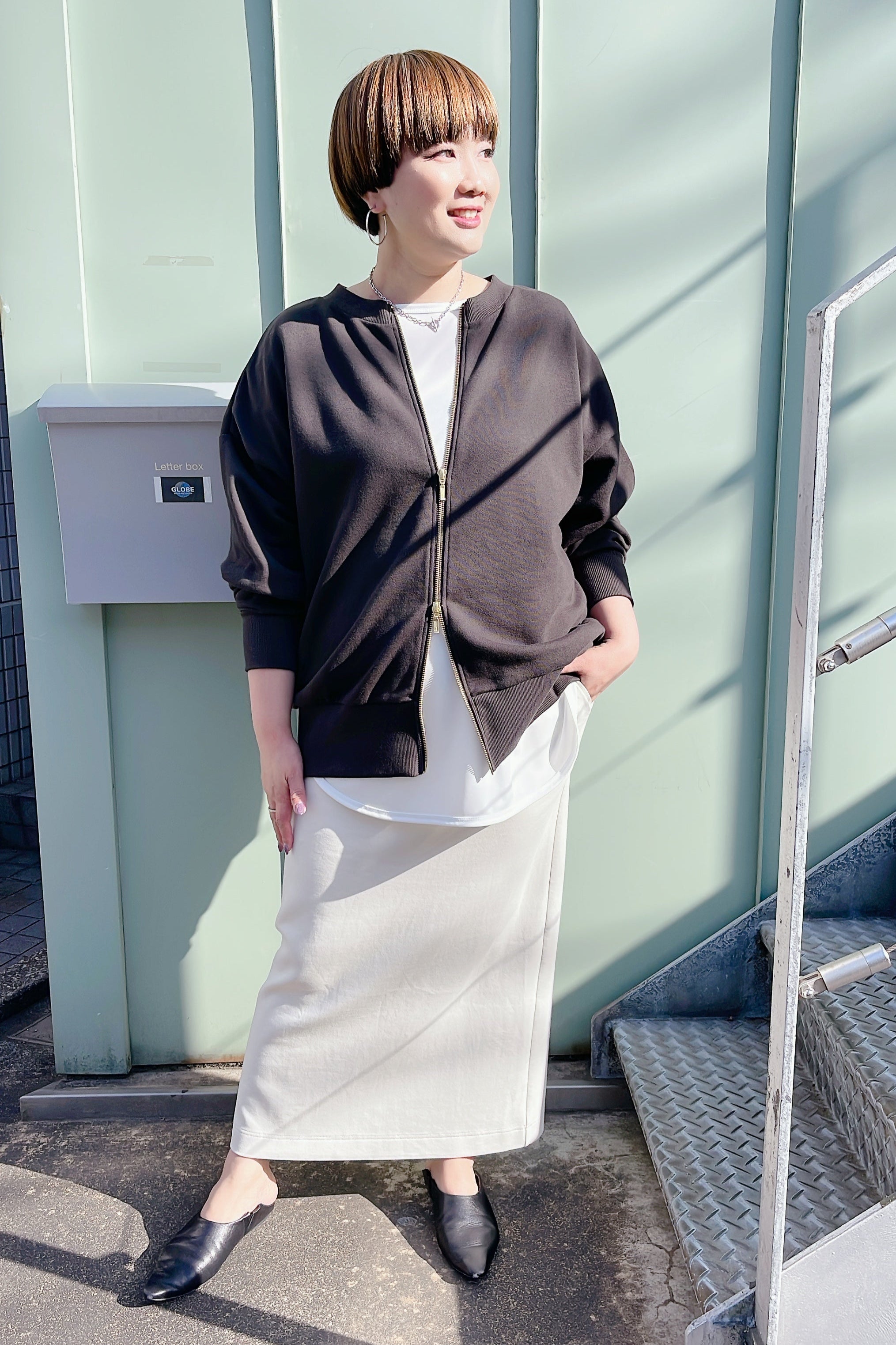 【siro de labonte】ペンシルスカート/R543214