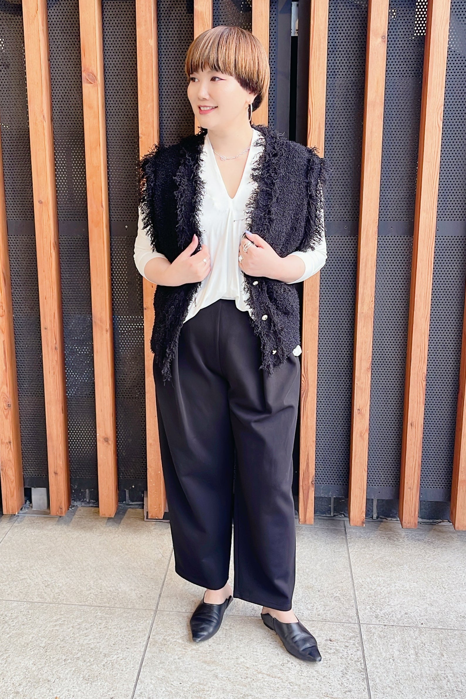 【MARGAUX VINTAGE】シャネルベスト/MG KN-25068-A