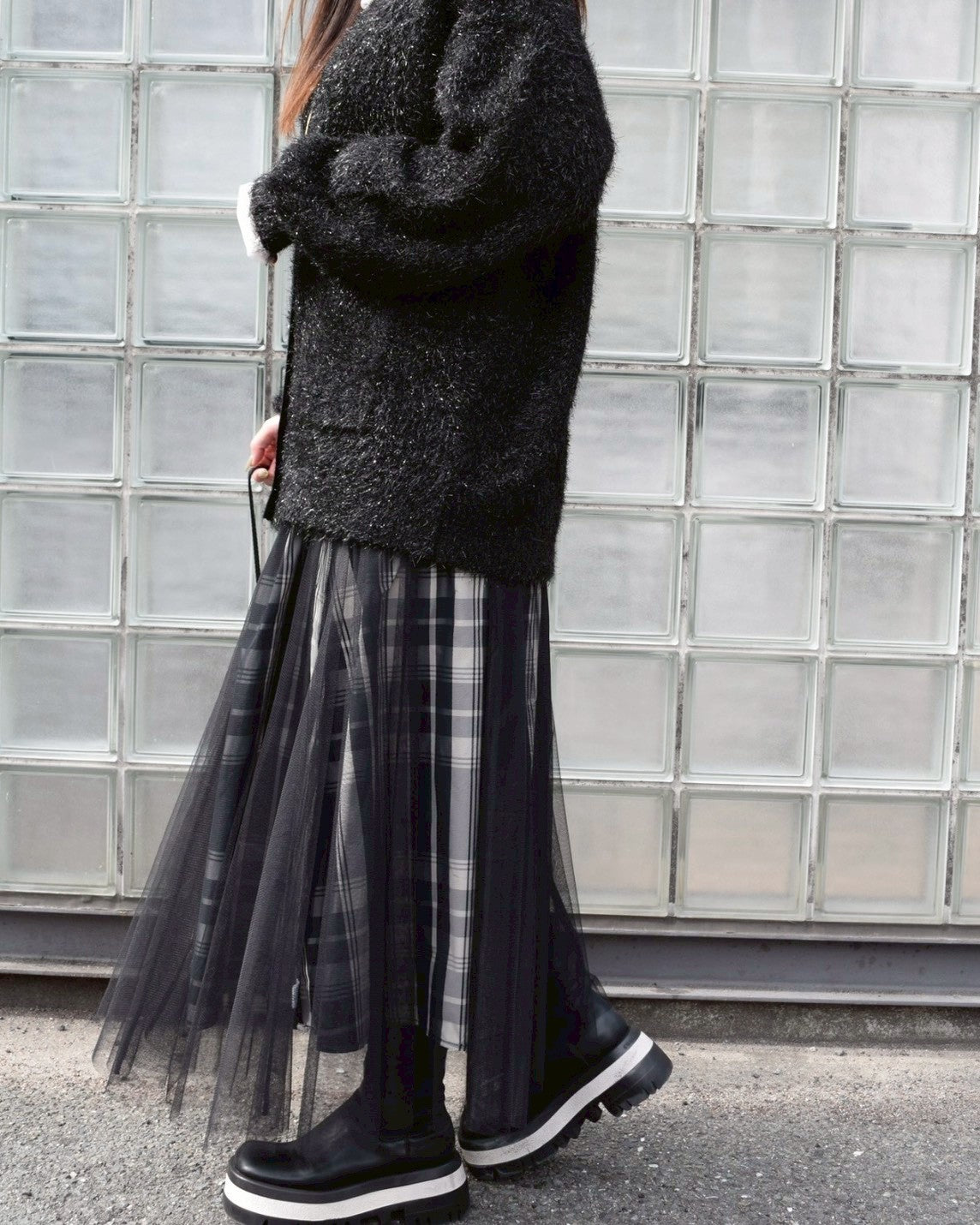 【ROSIEE】きらきらラメニットカーディガン/R781216