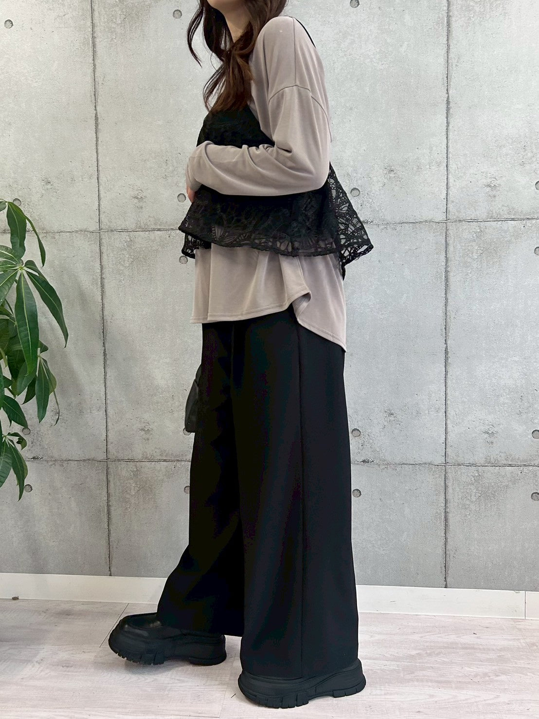 【ROSIEE】刺繡レースビスチェ/R781250