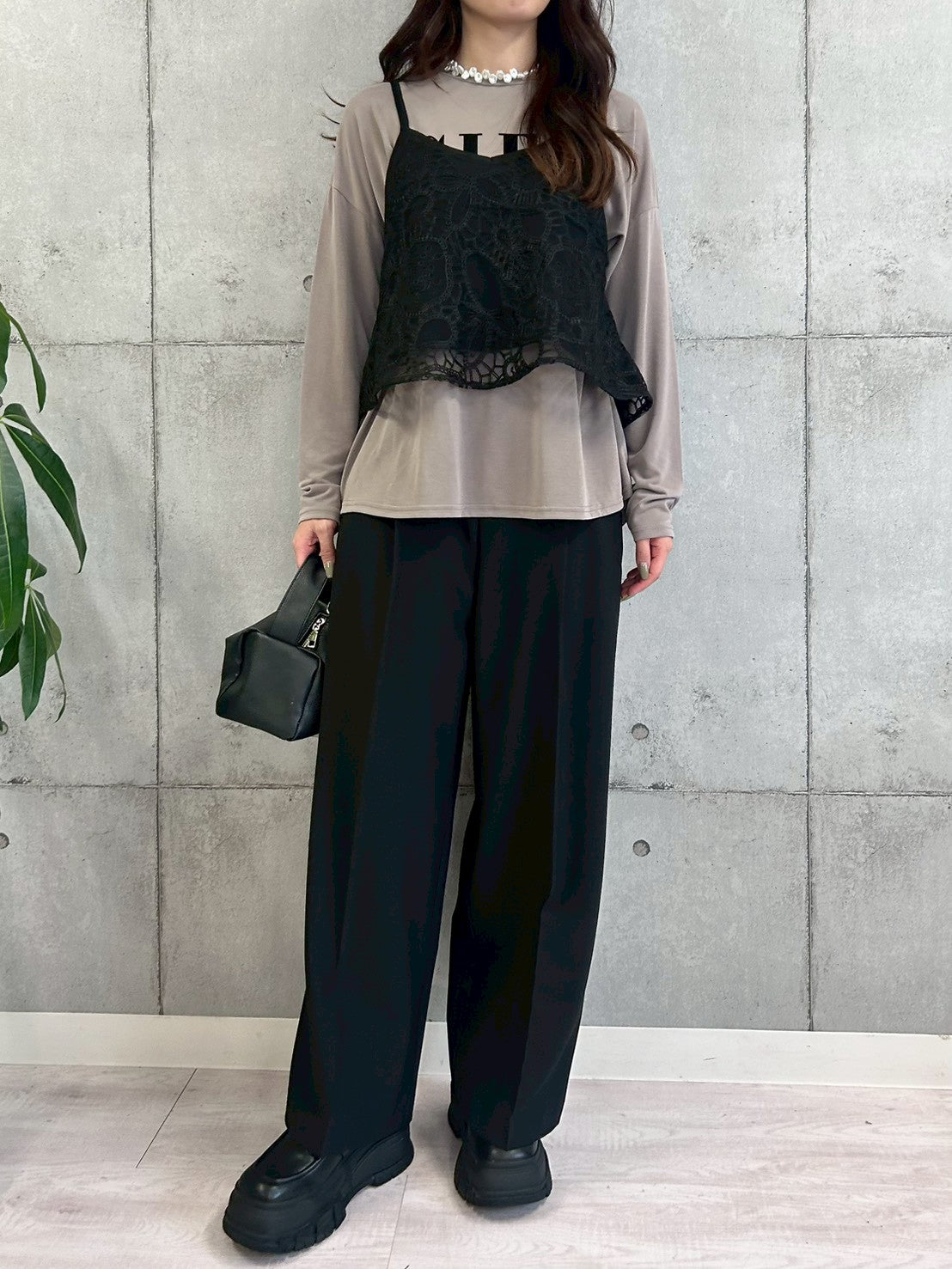 【ROSIEE】刺繡レースビスチェ/R781250