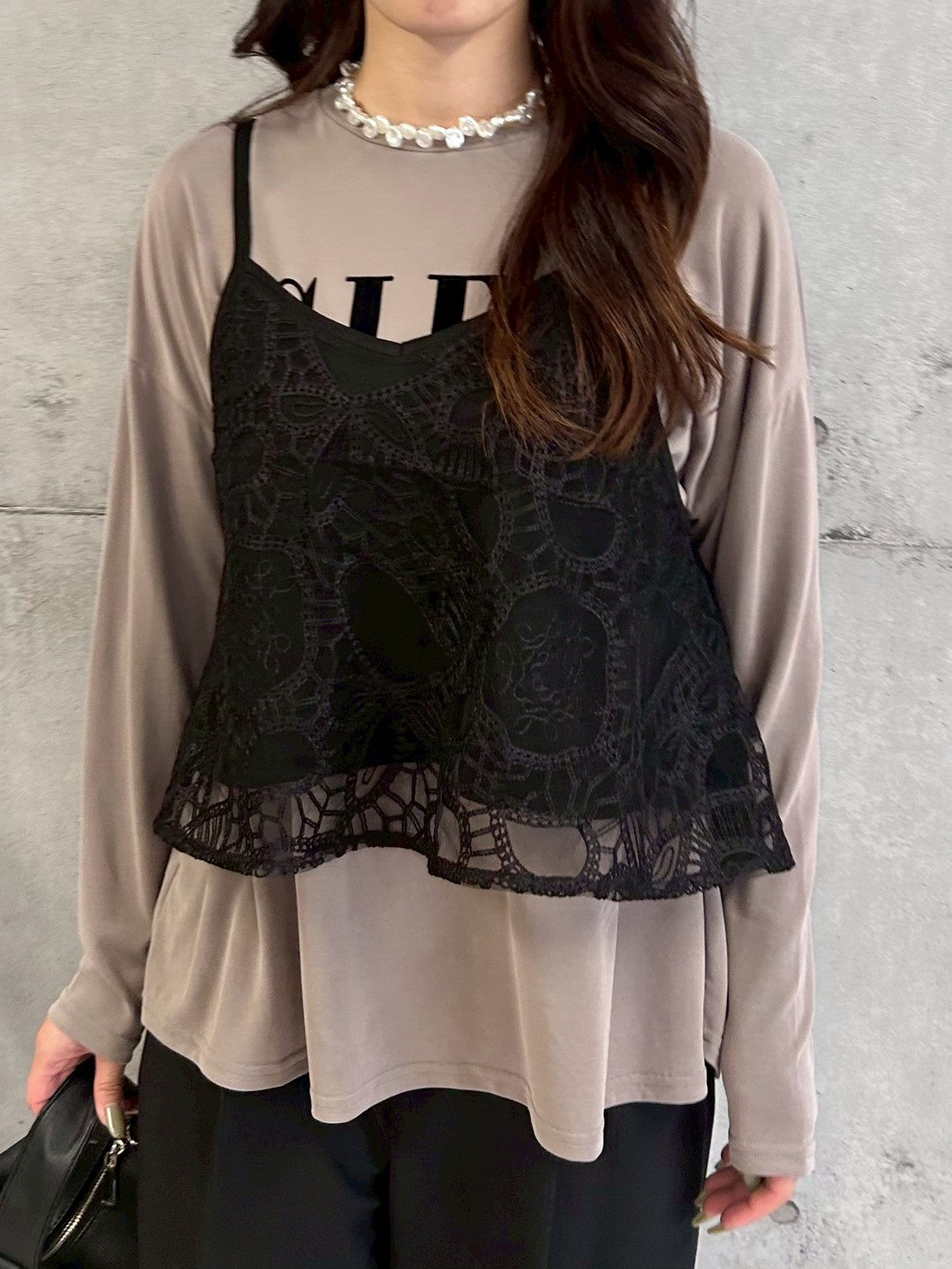 【ROSIEE】刺繡レースビスチェ/R781250