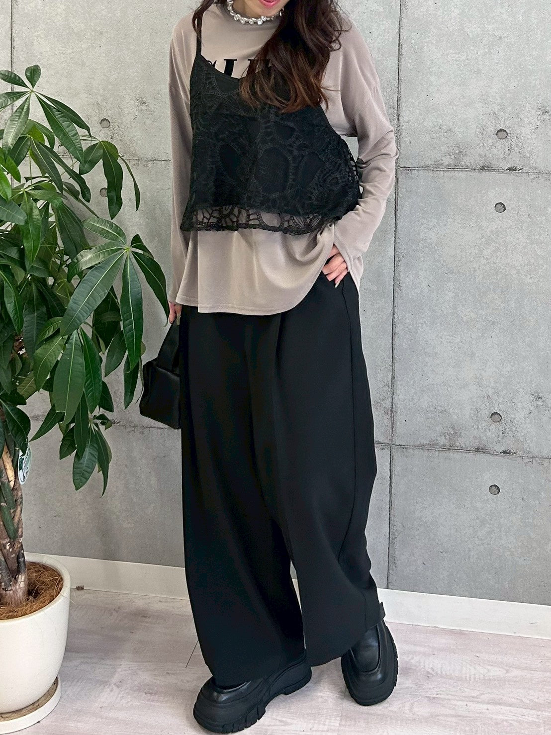 【ROSIEE】刺繡レースビスチェ/R781250