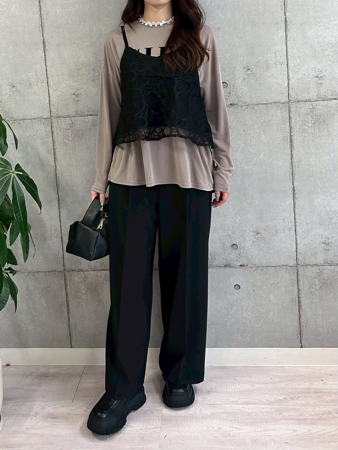 【ROSIEE】刺繡レースビスチェ/R781250