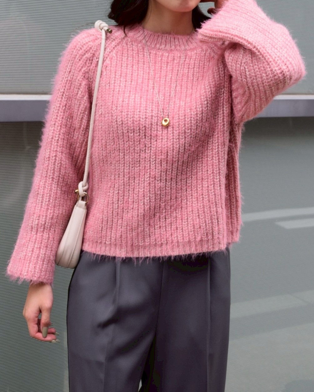 【ROSIEE】ミックスシャギーニット/R781213