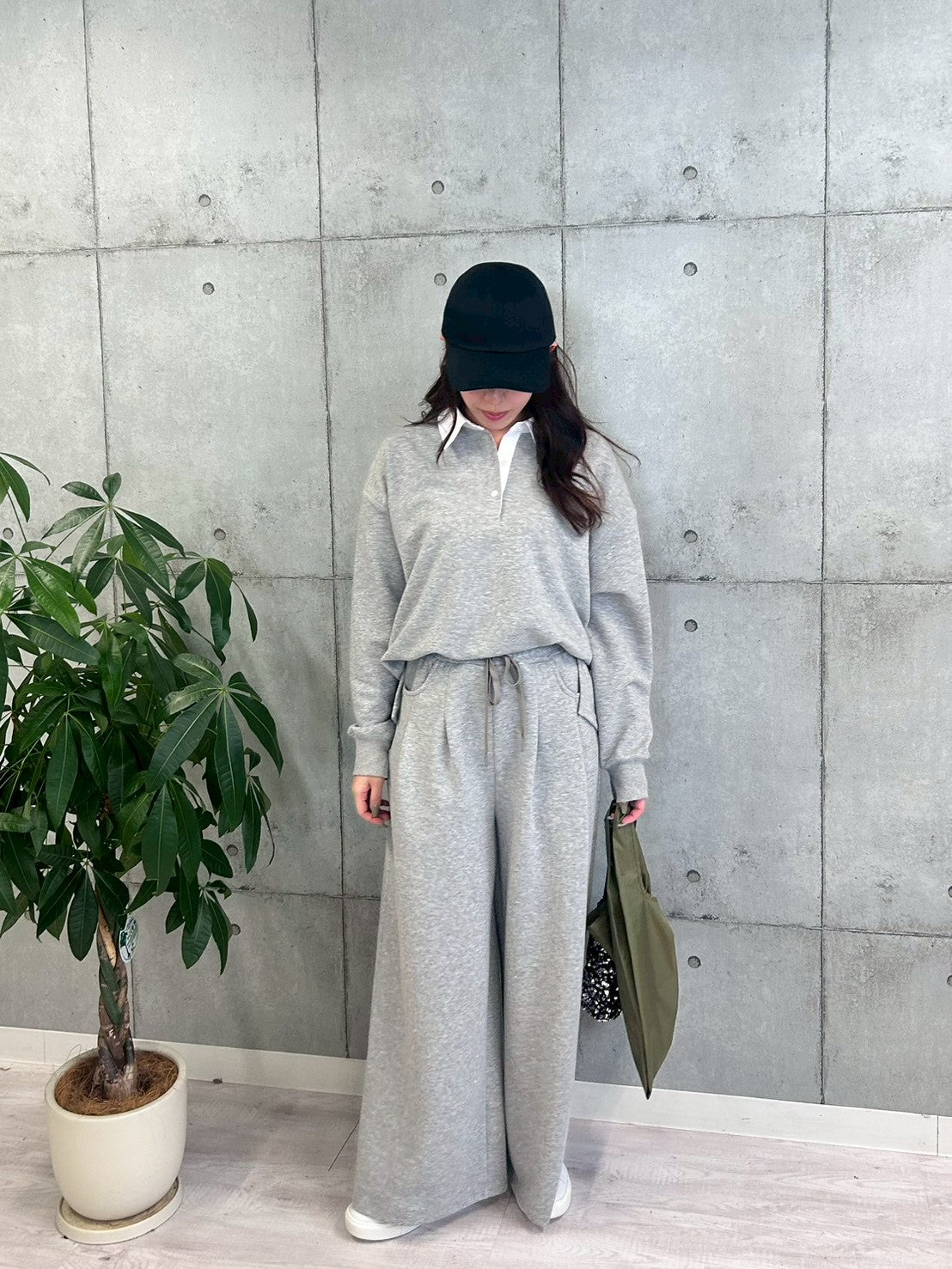 【ROSIEE】シャツレイヤード風スウェット/R780342