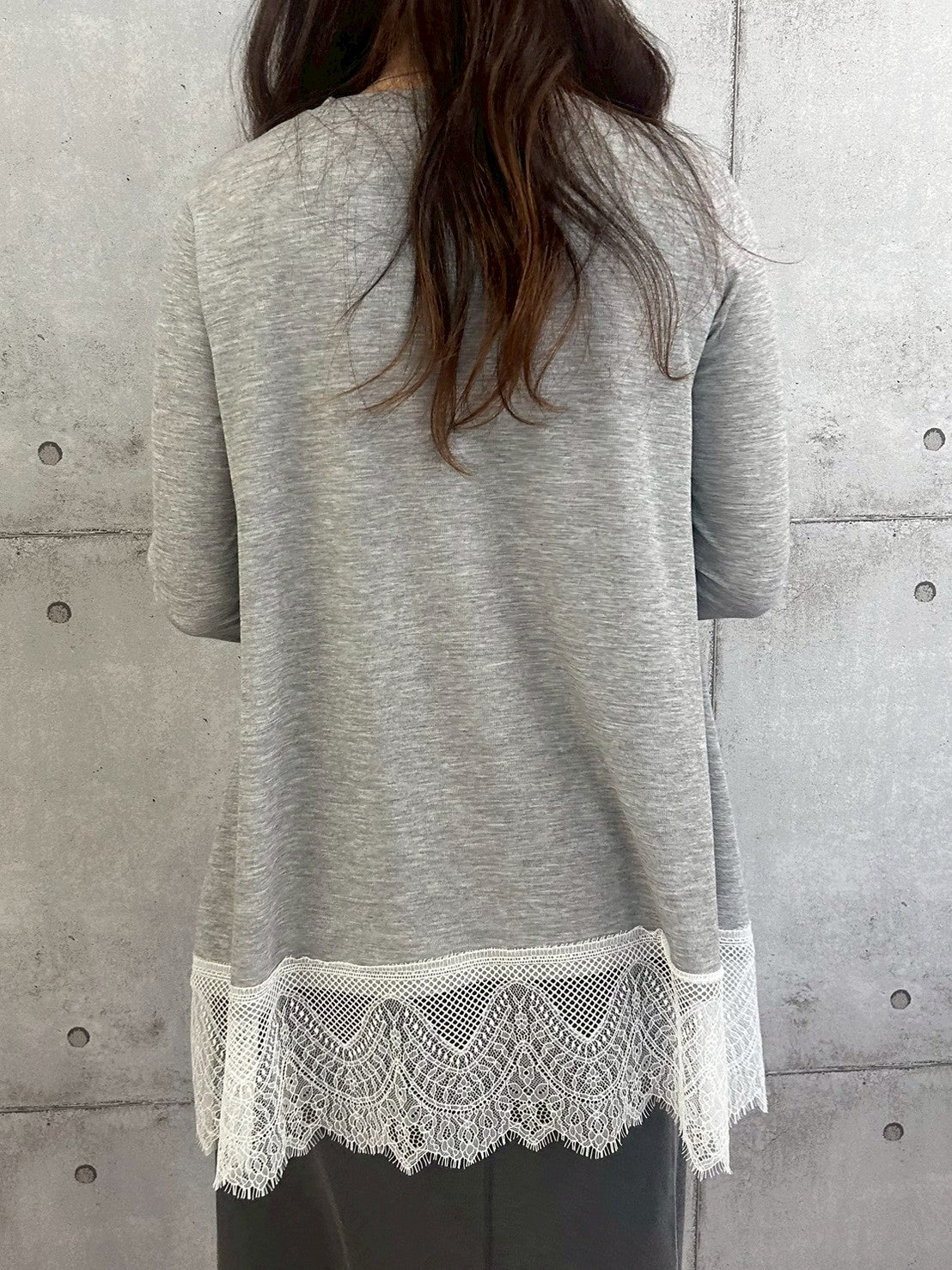 【ROSIEE】大人可愛い裾レーストップス/R780333