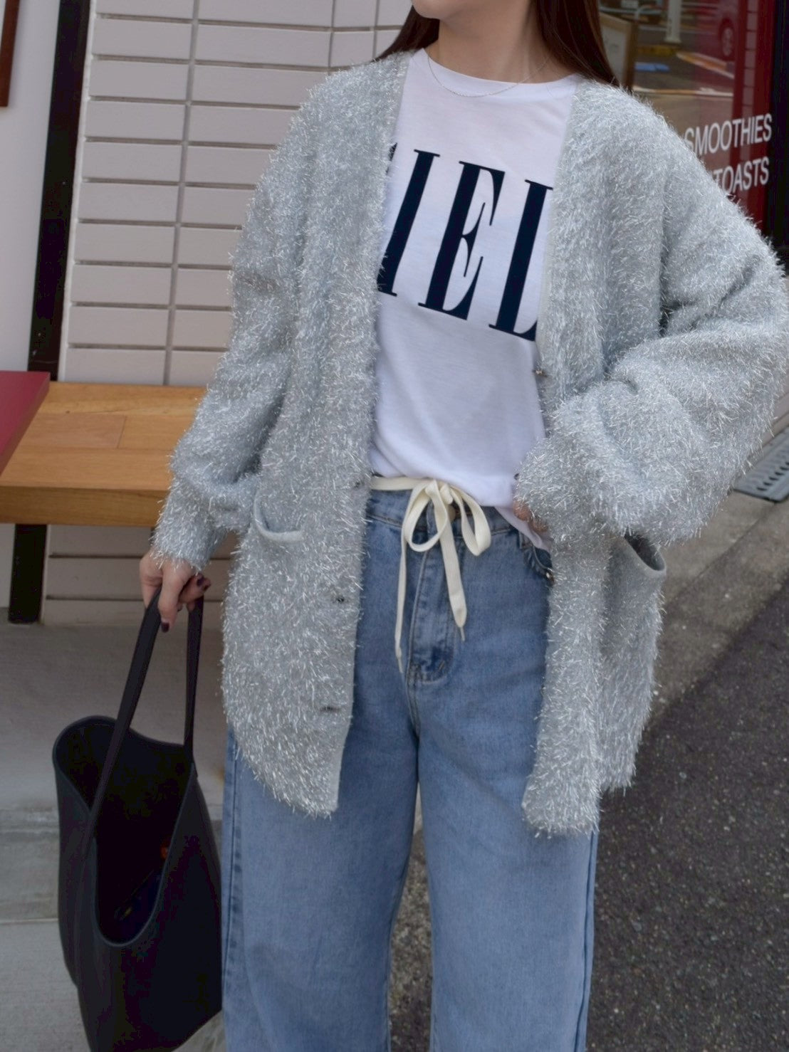 【ROSIEE】きらきらラメニットカーディガン/R781216