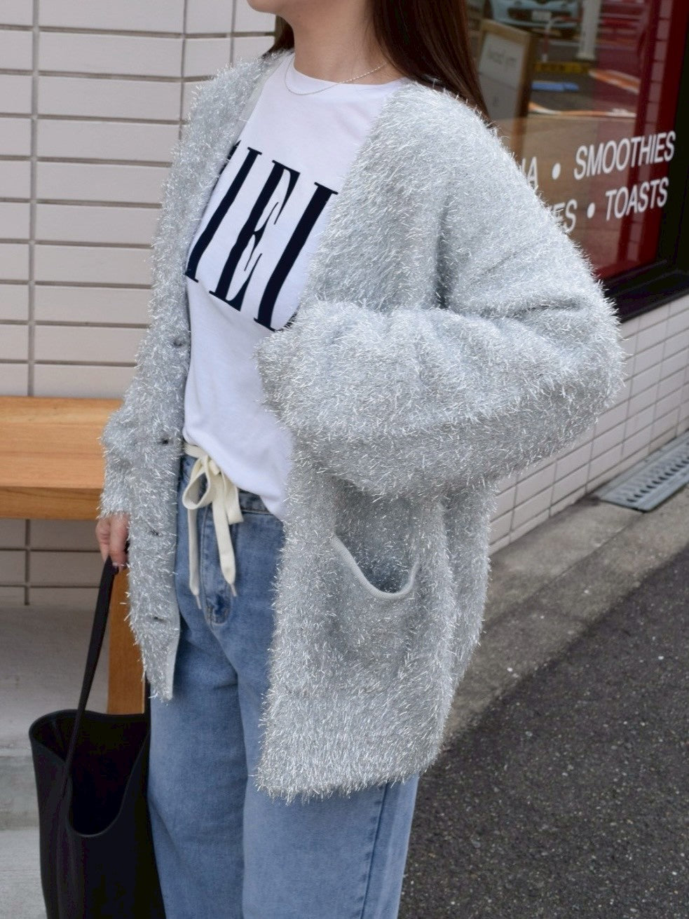 【ROSIEE】きらきらラメニットカーディガン/R781216