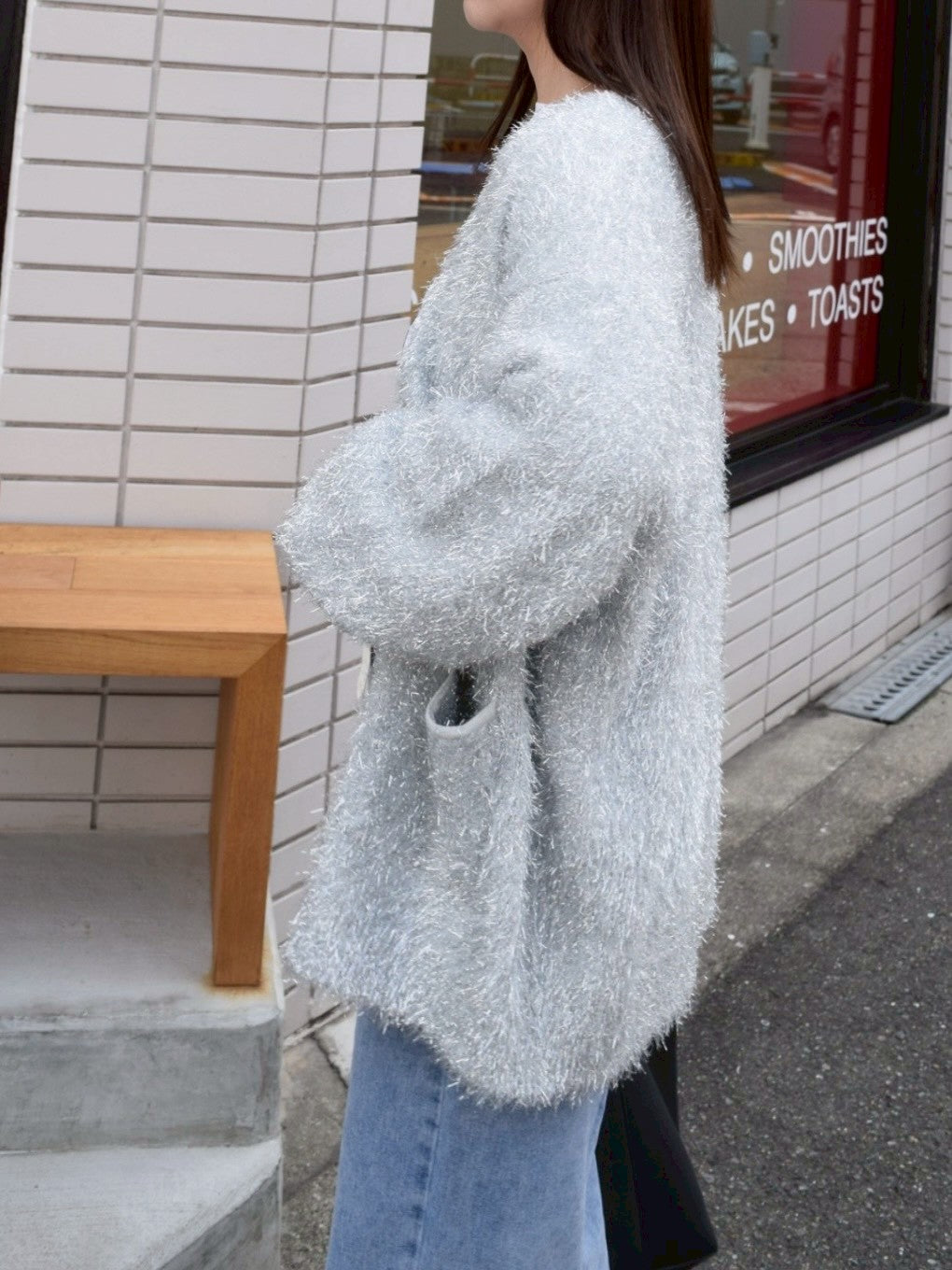 【ROSIEE】きらきらラメニットカーディガン/R781216