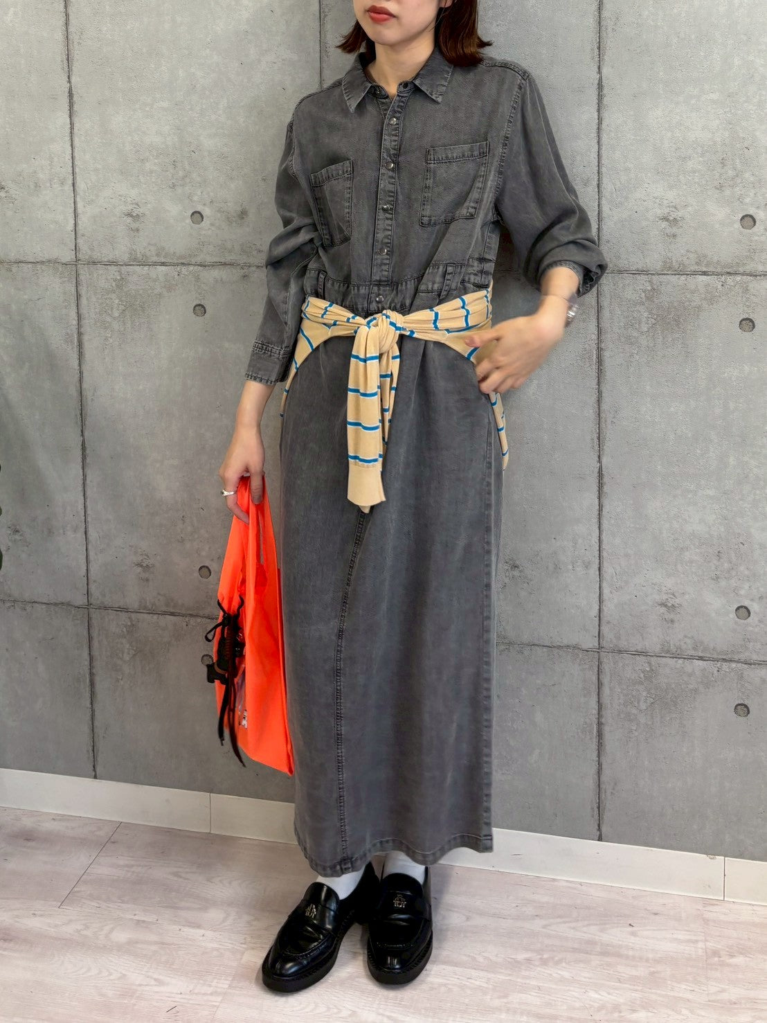 【ROSIEE】テンセルデニムワンピース/R783246