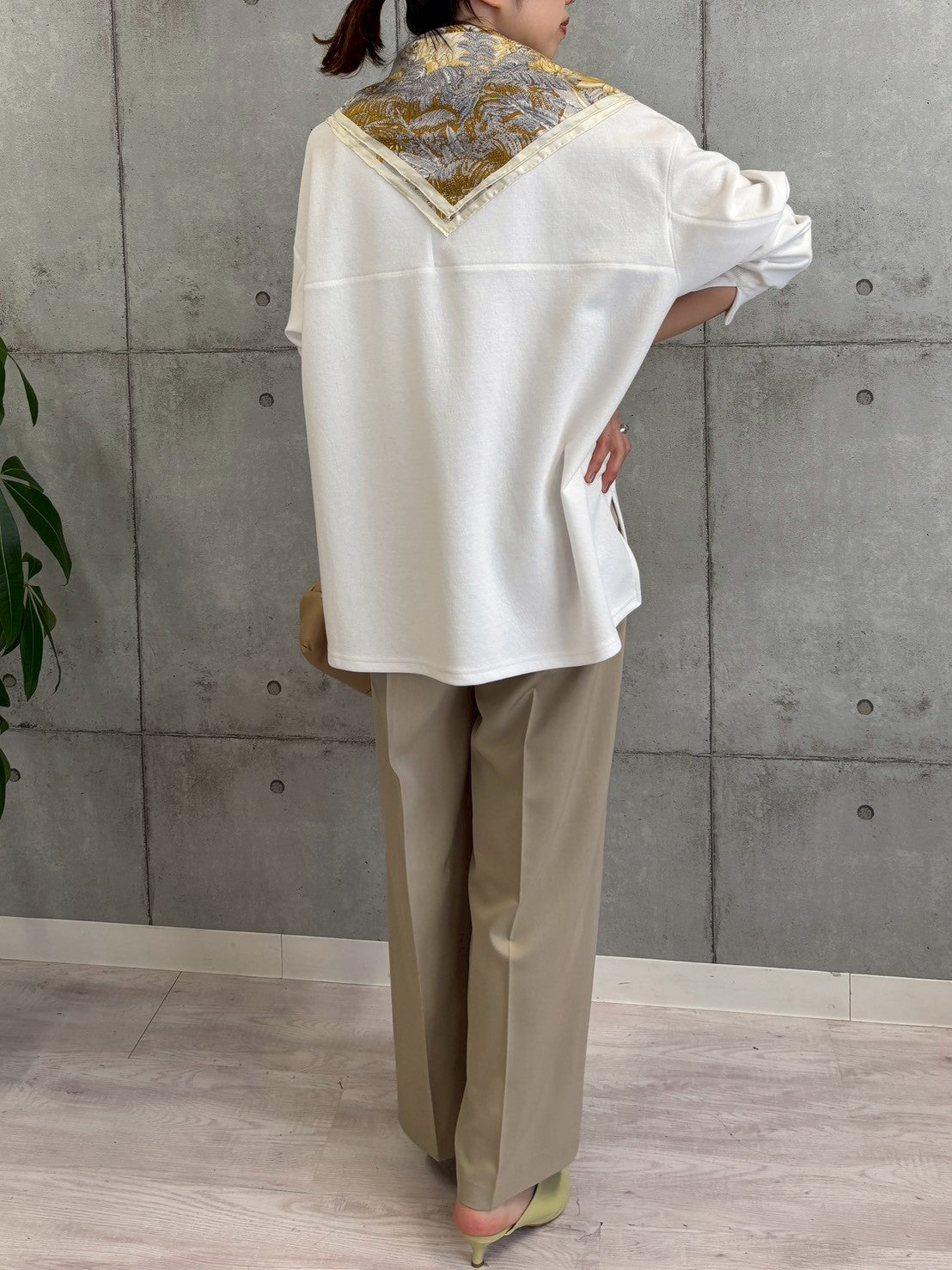 【ROSIEE】シャツレイヤード風スウェット/R780342