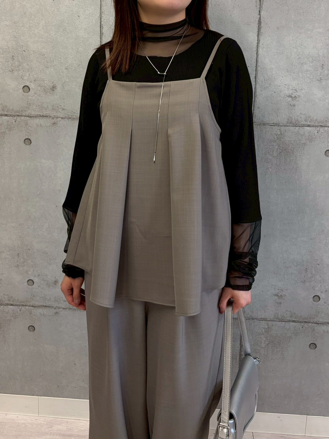 【ROSIEE】シアーチュールドッキングニット/R851239