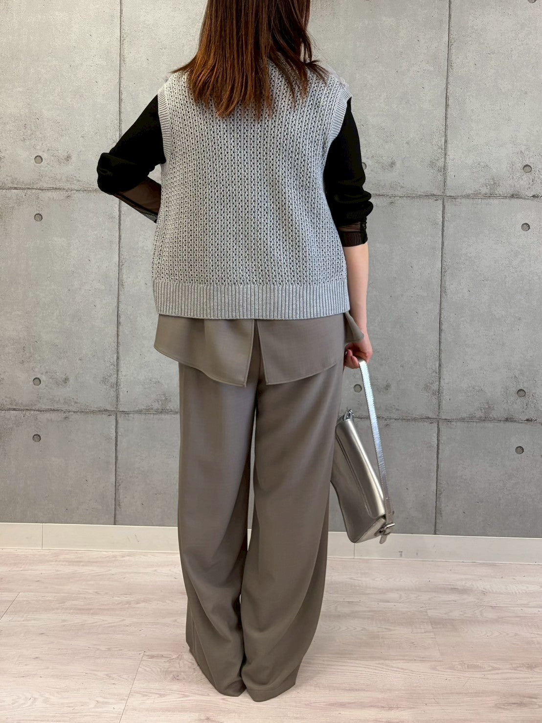 【ROSIEE】シアーチュールドッキングニット/R851239