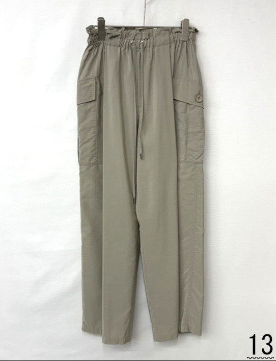 【cafune】コットンキュプラカーゴイージーパンツ/15601