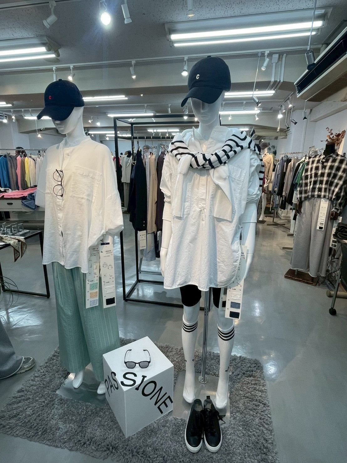 【PASSIONE】ビッグポケットプルオーバーシャツ/16976