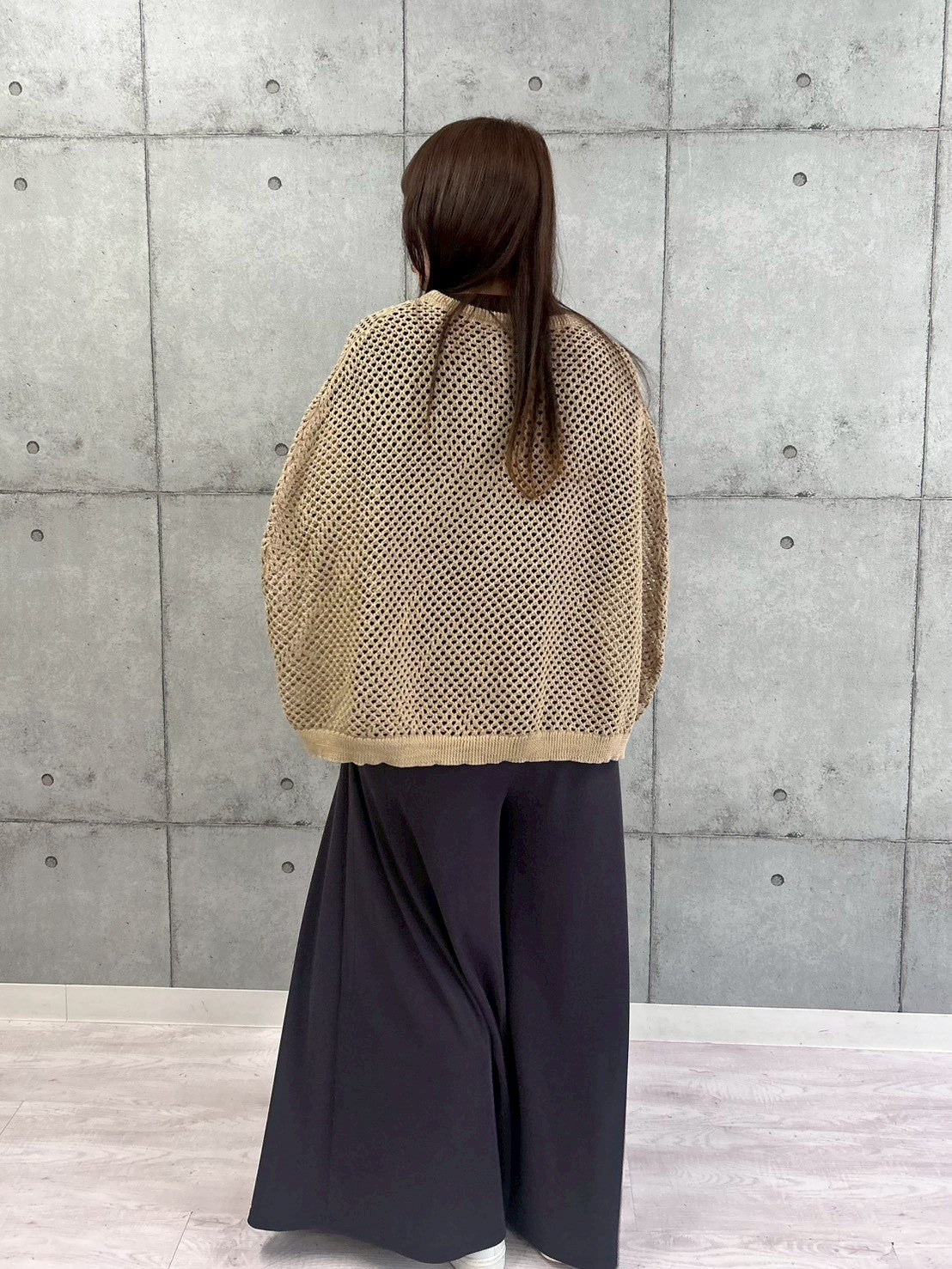 【ROSIEE】タック入りワイドイージーパンツ/R810315